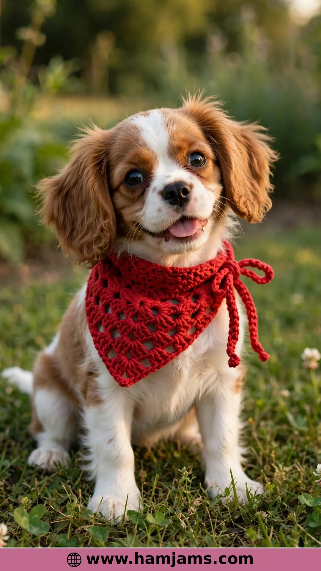 The Corner-to-Corner Granny Bandana