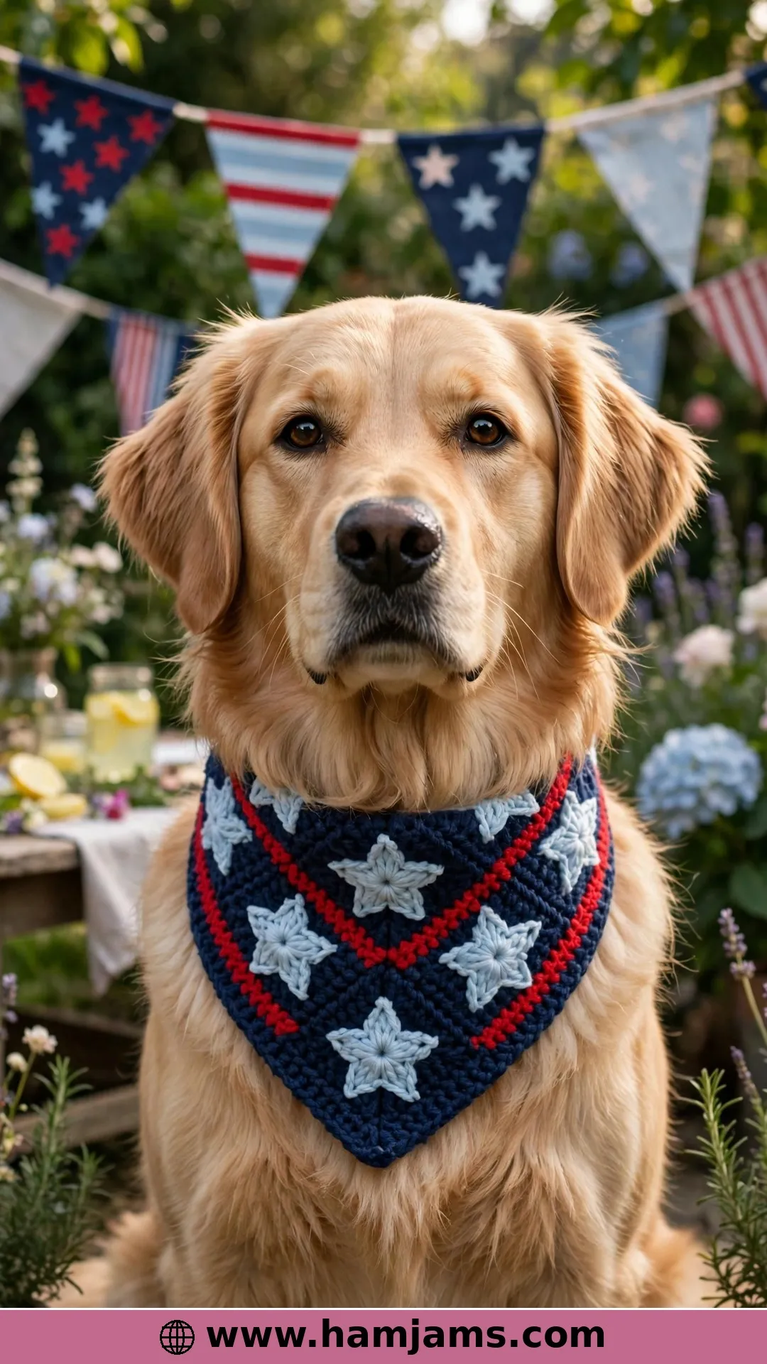 Stars and Stripes in Single Crochet