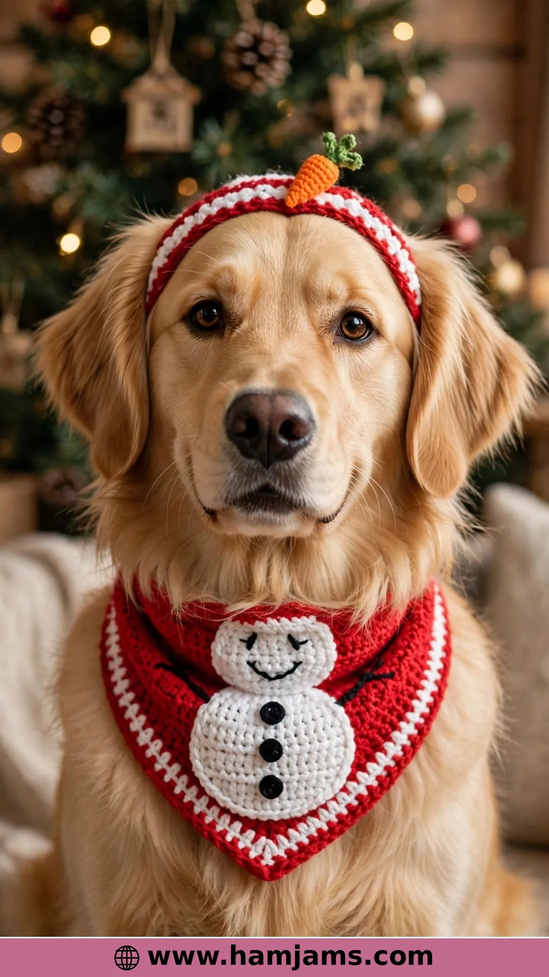 The Snowman Bandana With a Bonus Headband