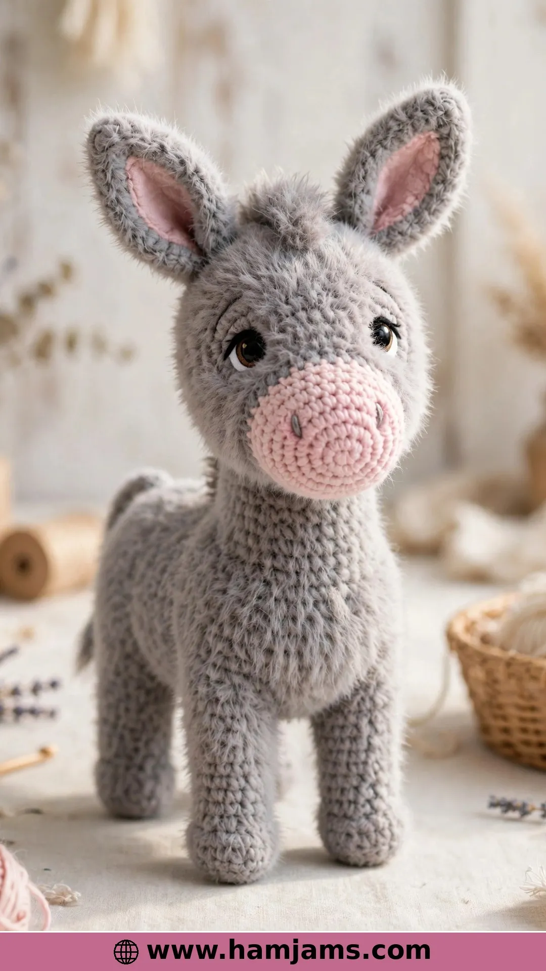The Sweet Brushed Donkey