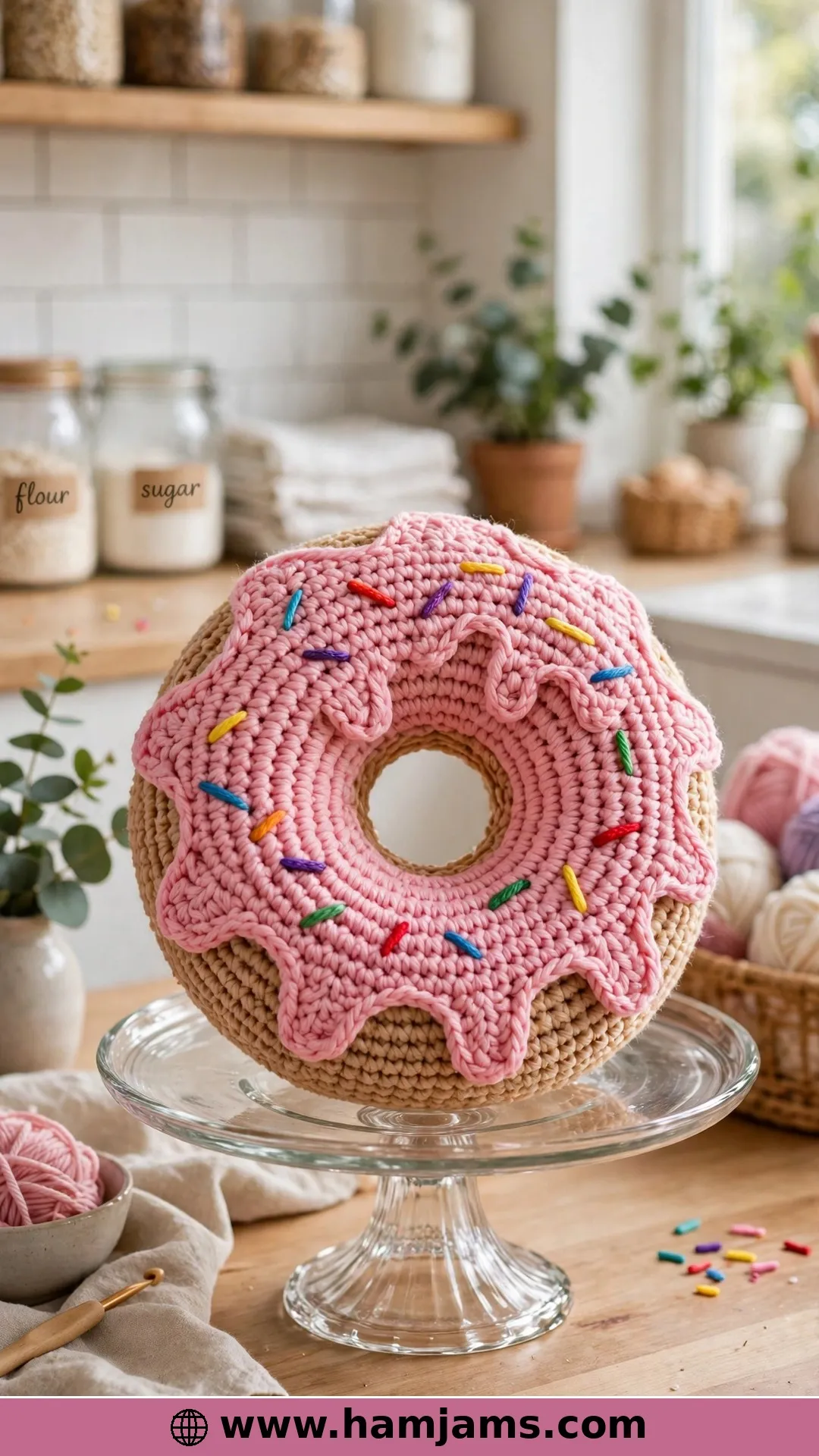The Big Bakery-Style Donut With Embroidered Sprinkles