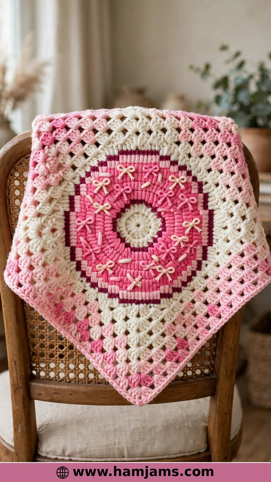 A C2C Donut Square for Dessert Blankets