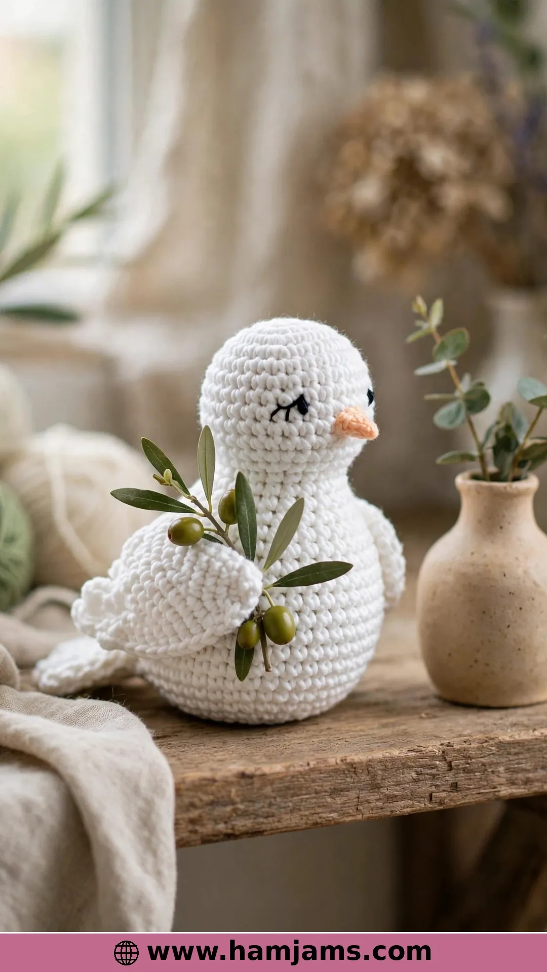 The Classic Peace Dove With an Olive Branch