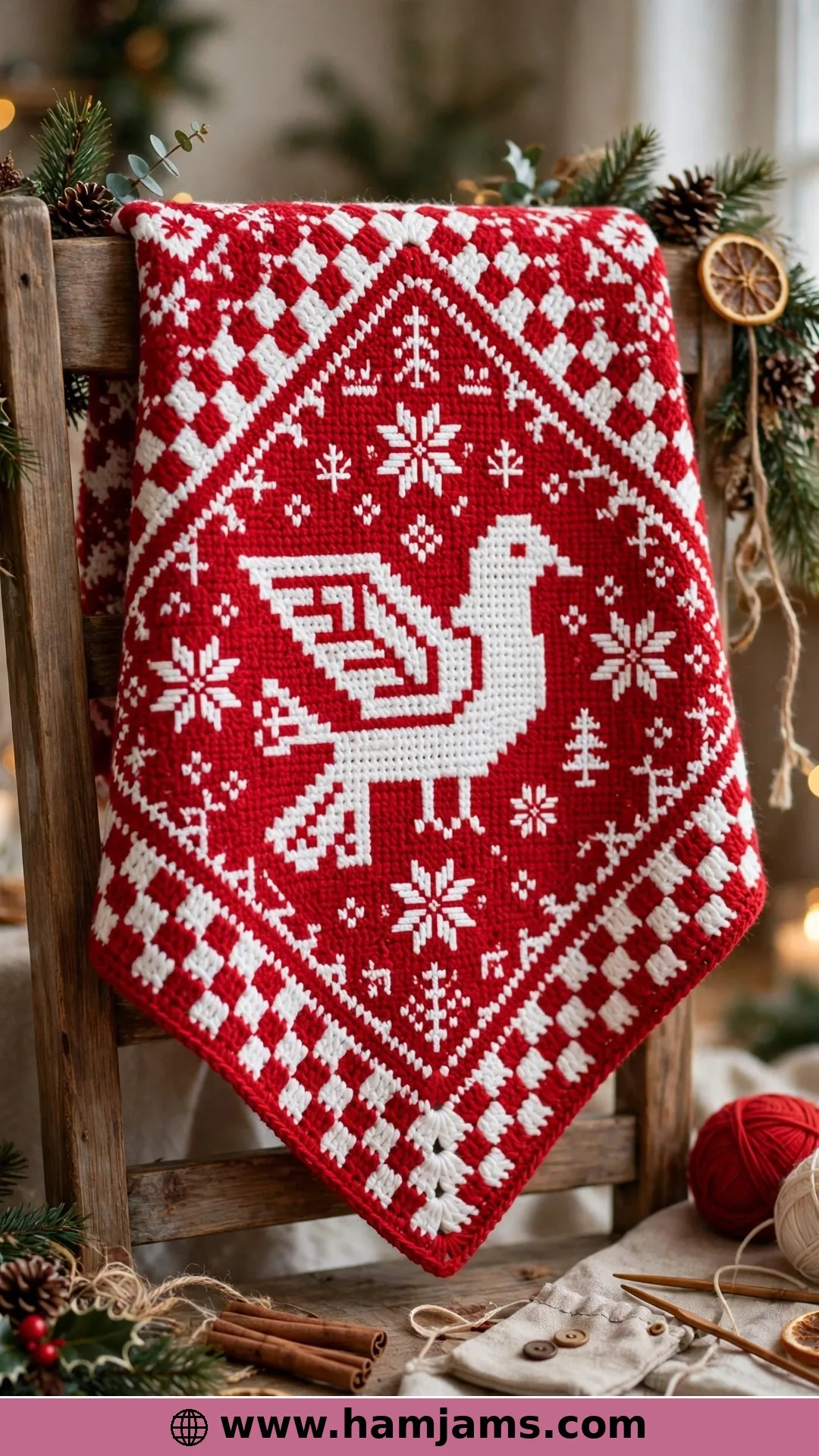 The Nordic C2C Christmas Square