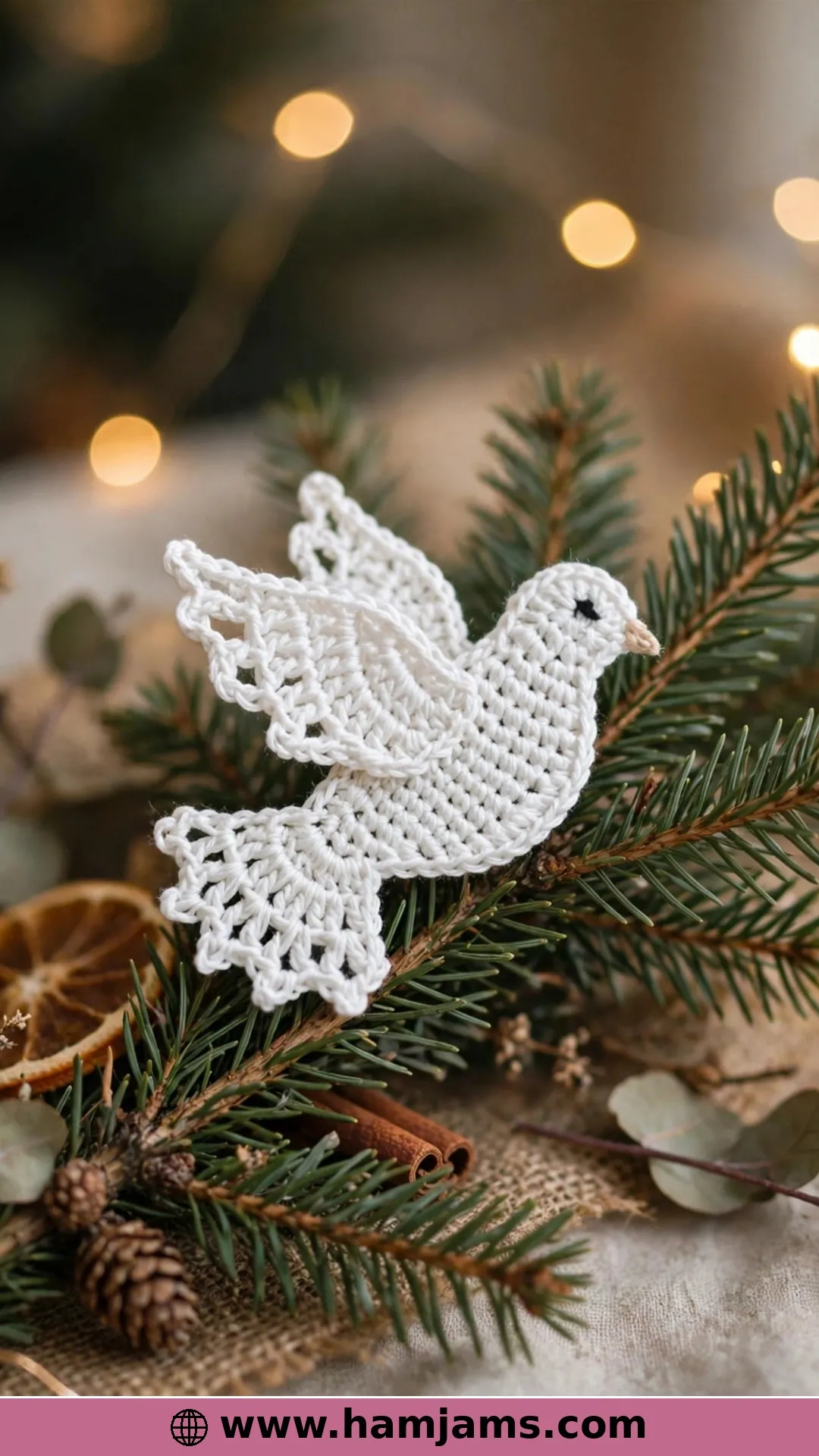 The Little Appliqué Dove for the Tree (Video Tutorial)