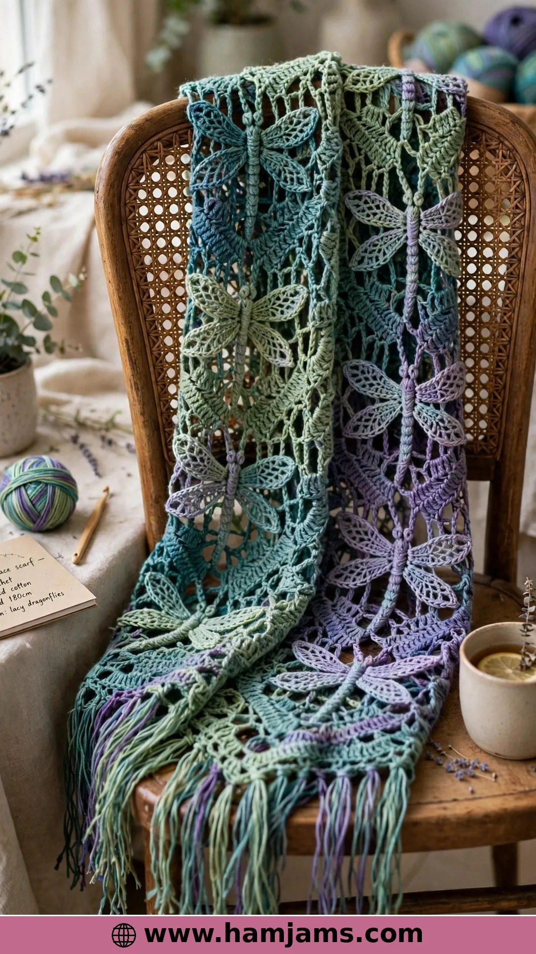A Scarf Where You See What You Need to See