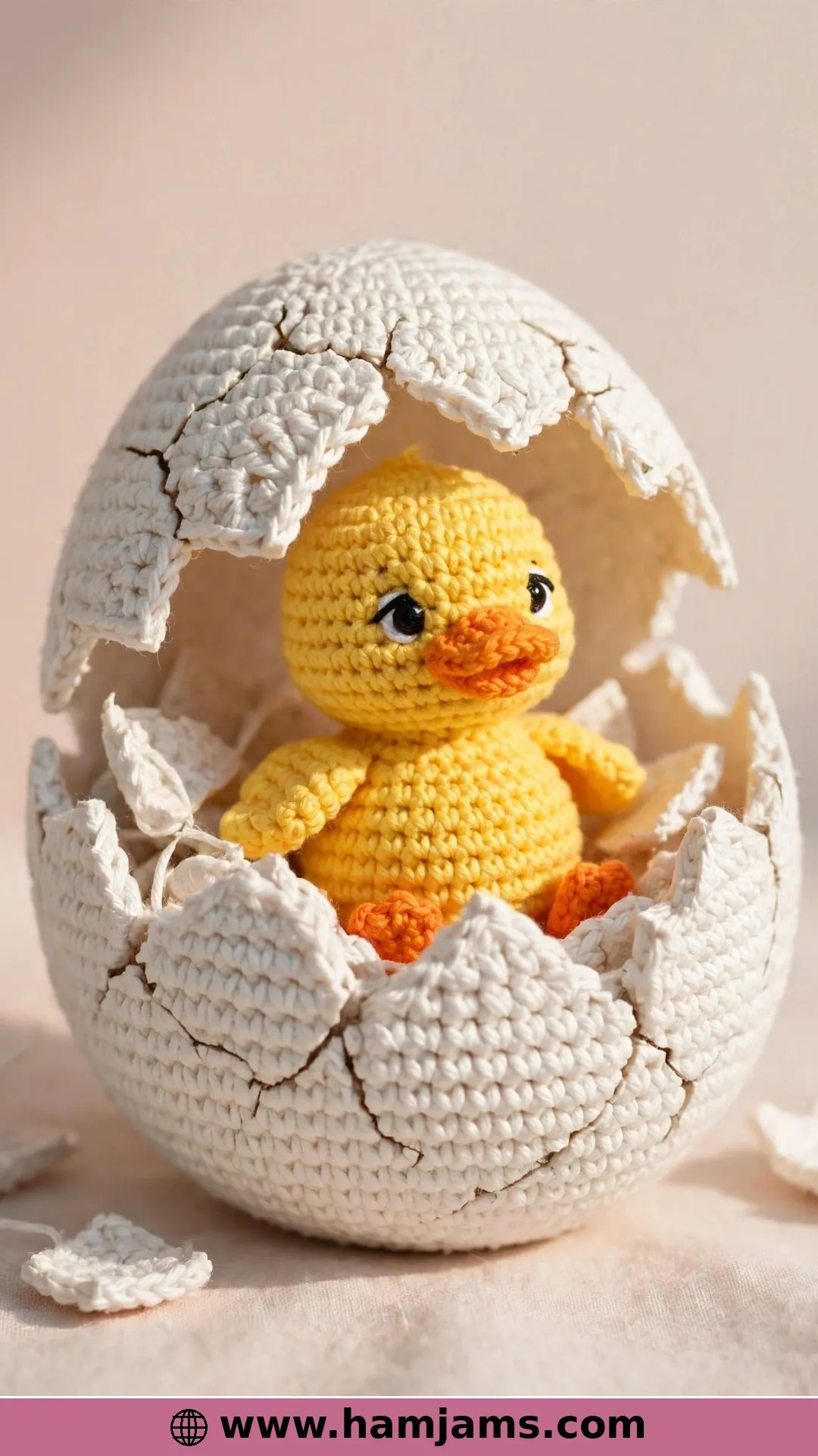 Hatching Duckling (No-Sew)