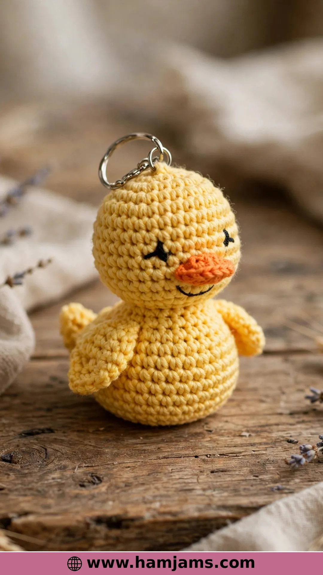No-Sew Duck (Keychain or Plush)