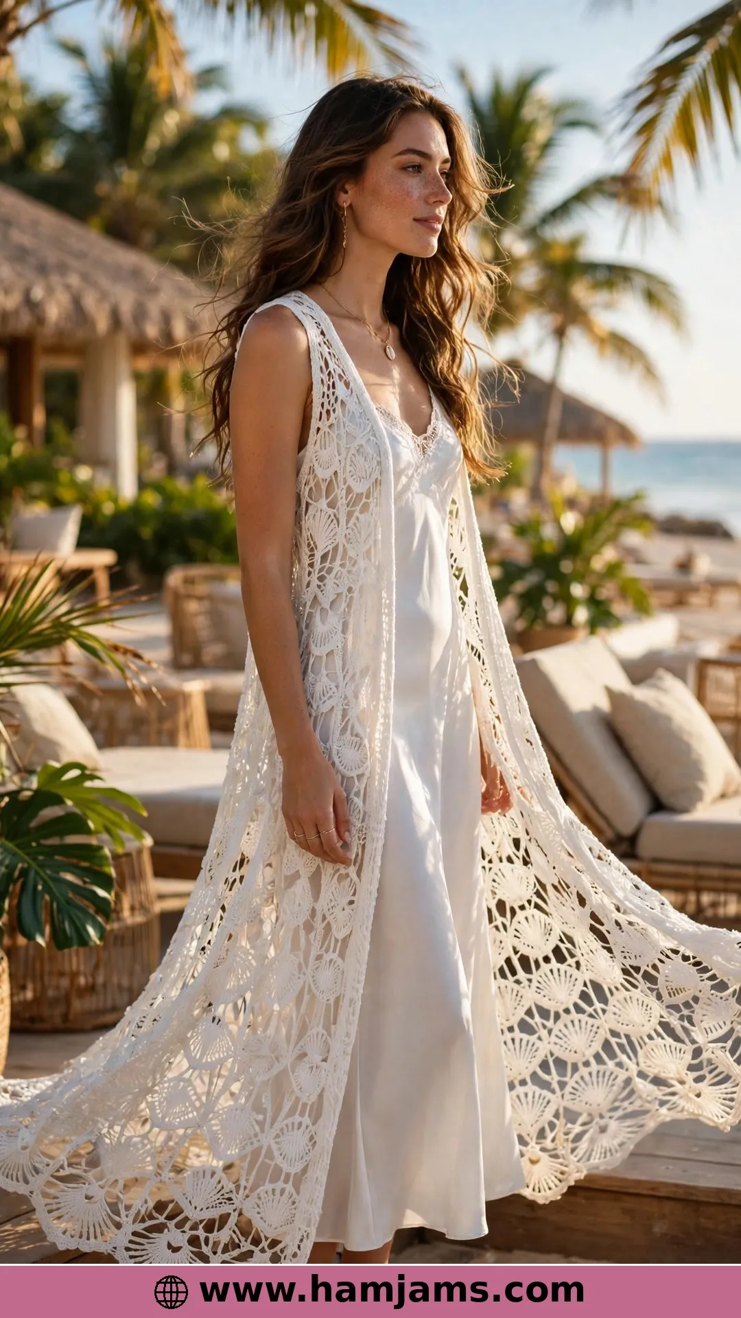 Shell Lace That Reaches Your Ankles