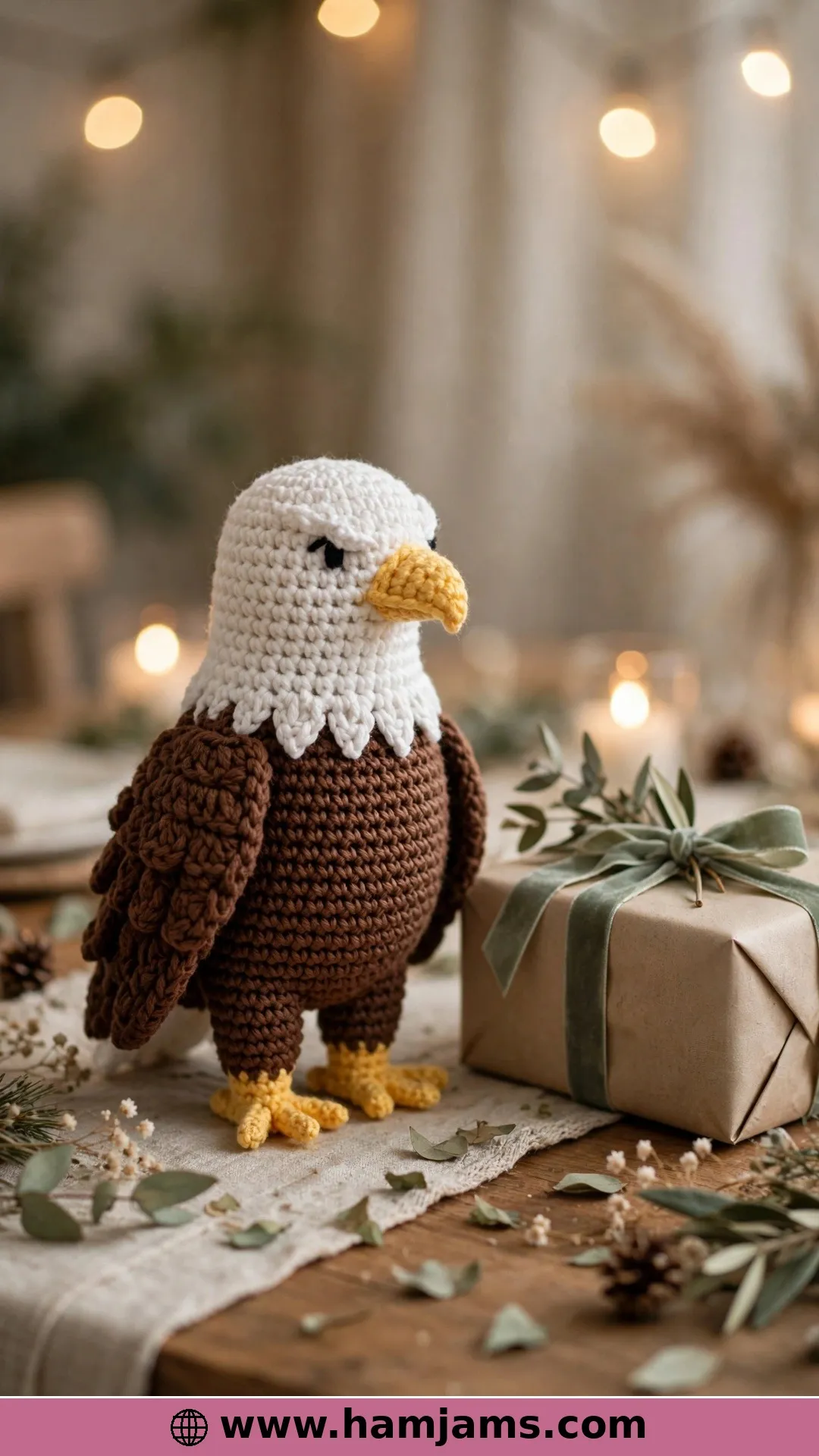 Liberty, a Six-Inch Eagle in One Piece
