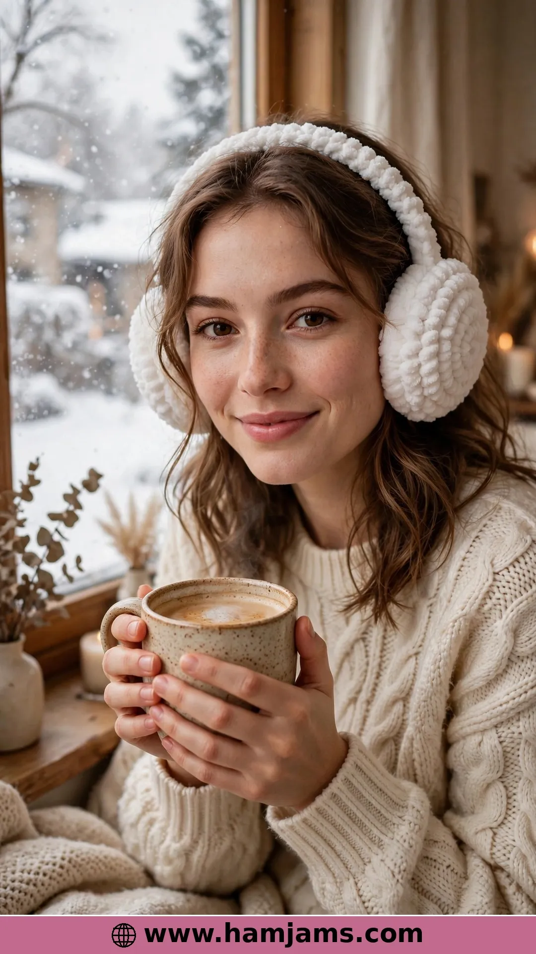 One-Hour Chenille Circles, Soft as Snow