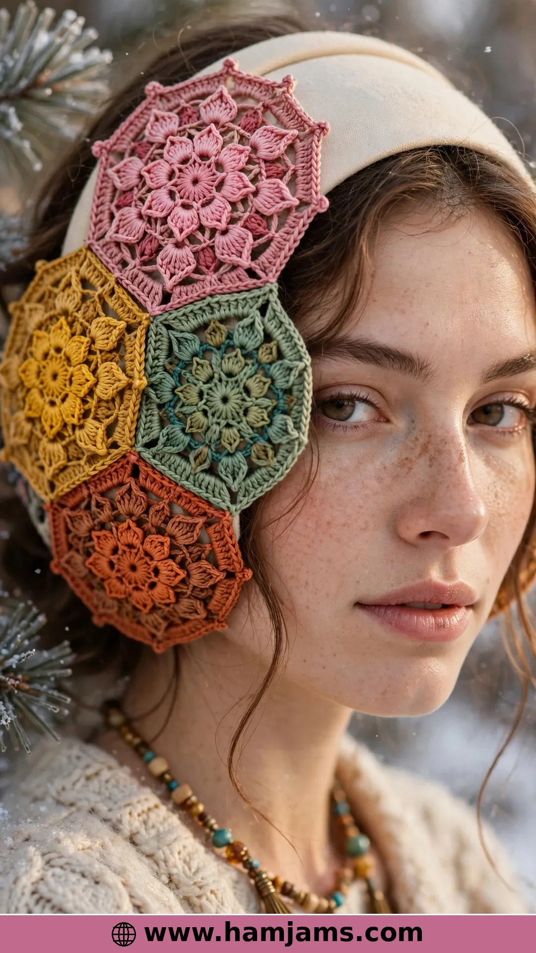 Overlay-Crochet Flower Mandalas