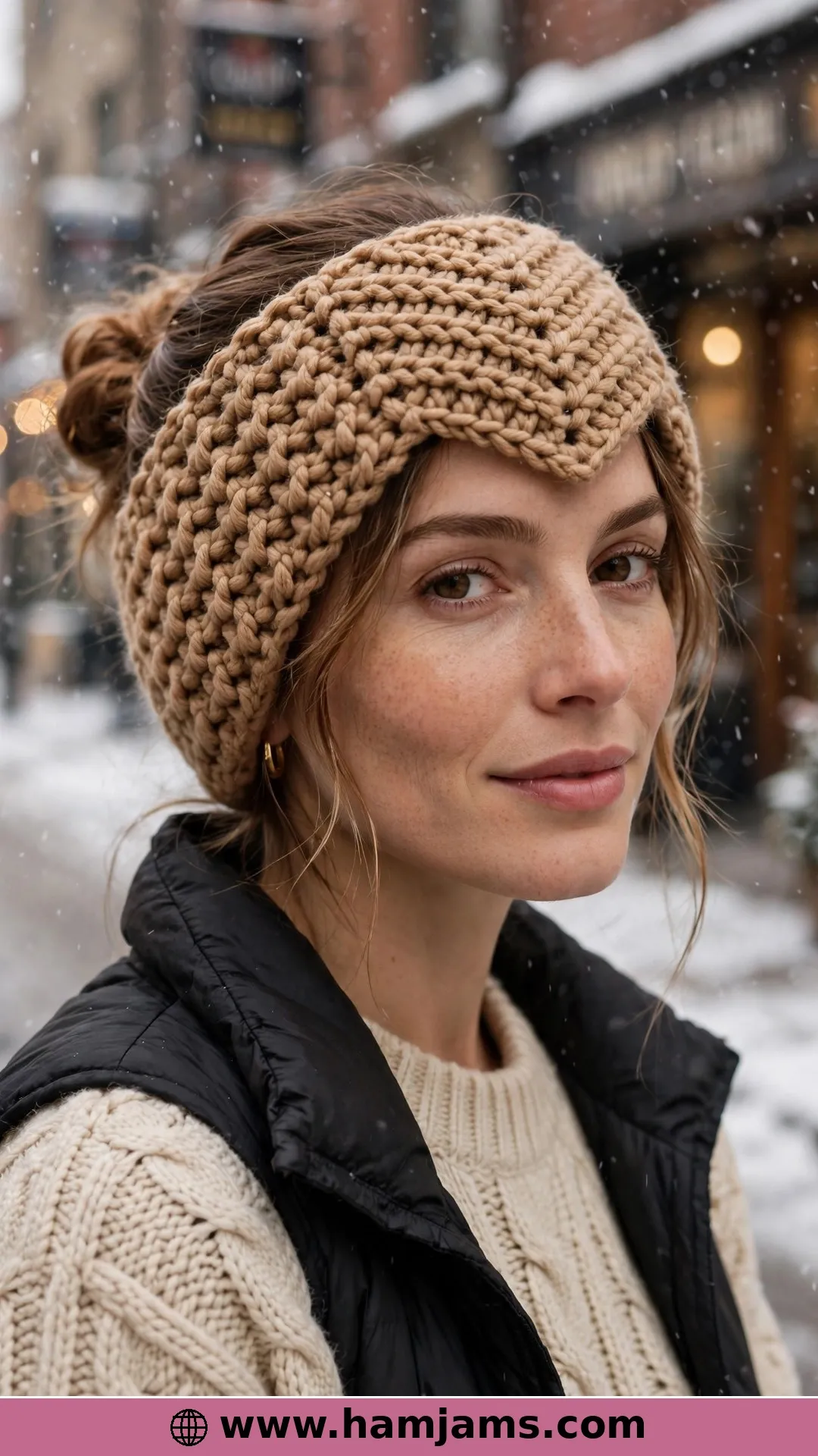 A Chunky Chevron Classic in Super Bulky Yarn