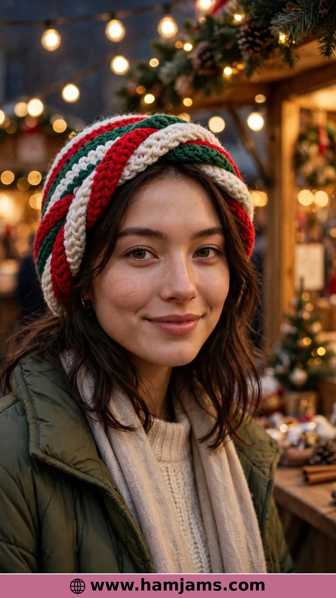 Festive Twisted Stripes for Christmas Week