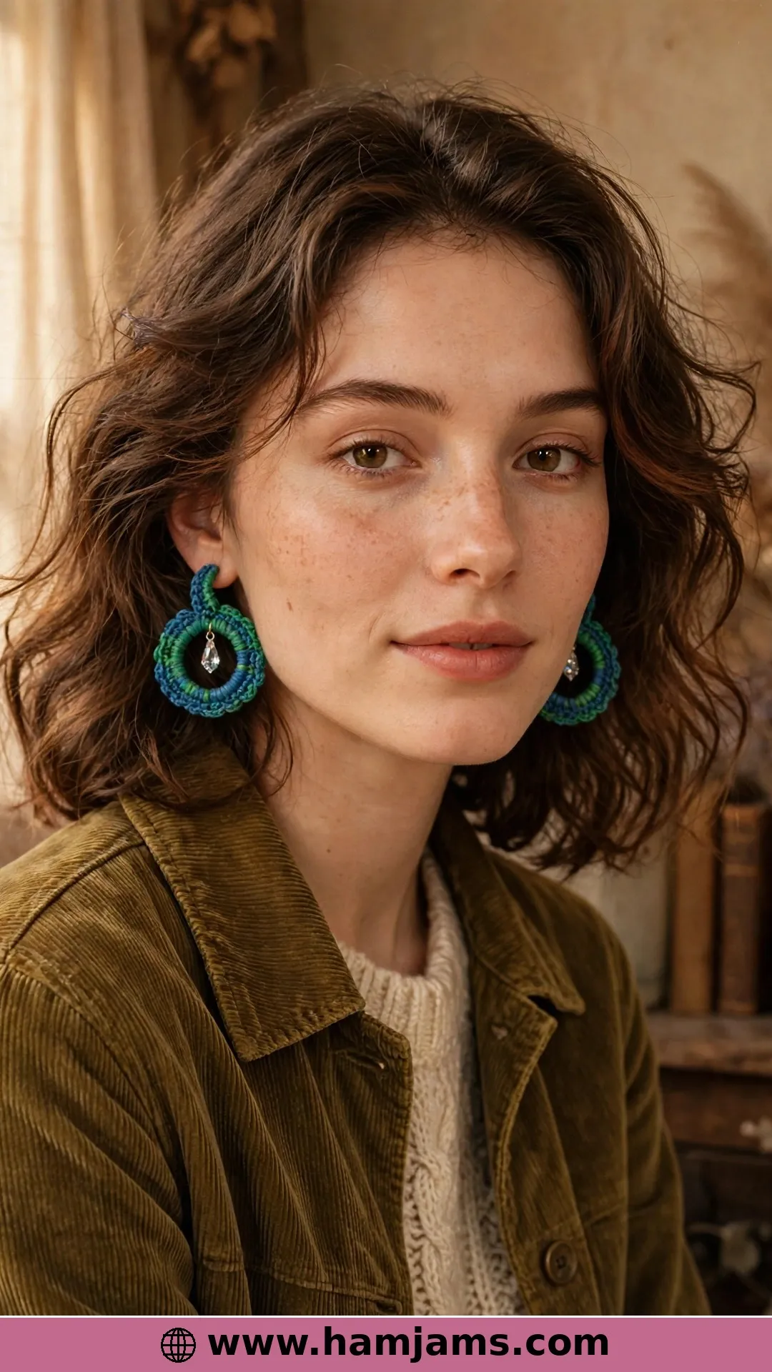 Hoops, Bluebells and Chandelier Crystals