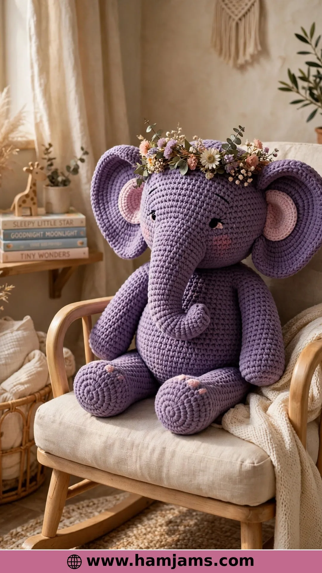 Blossom, the Big Huggable Elephant