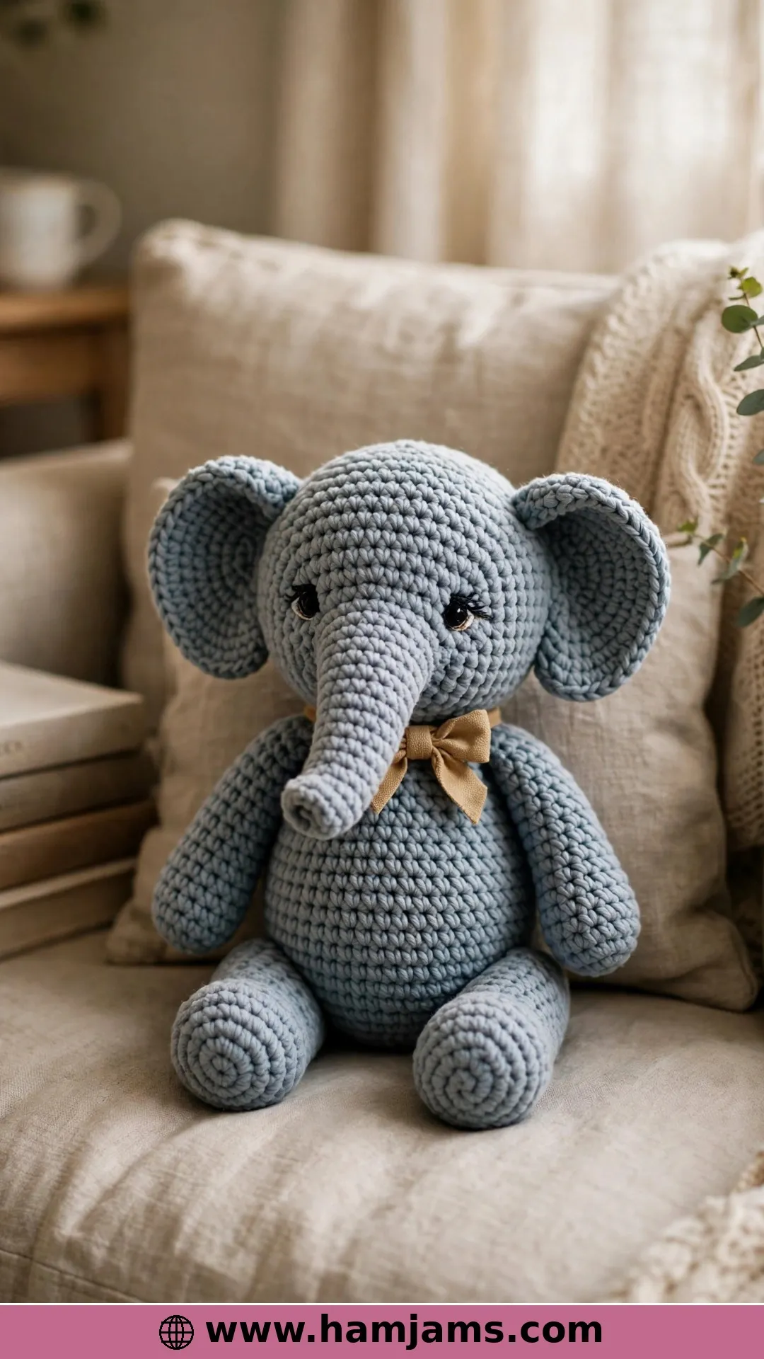Edgar, the One-Skein Elephant