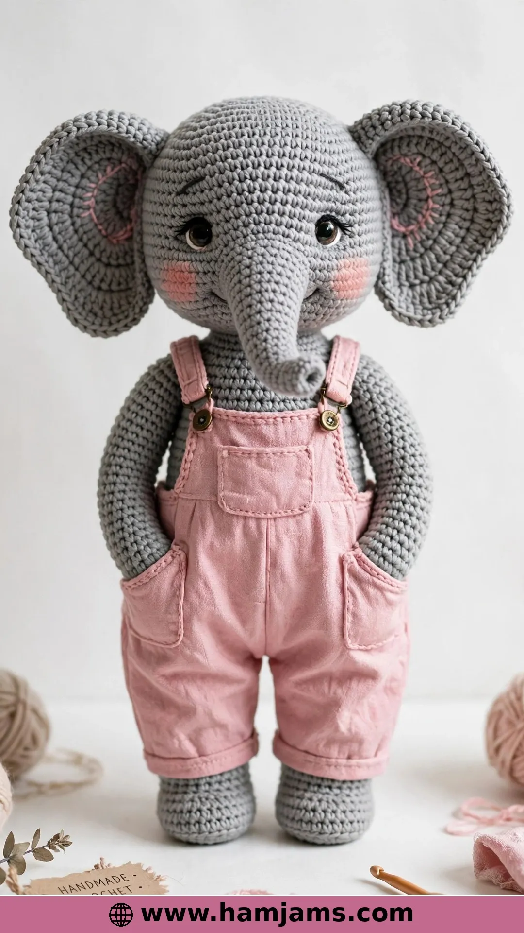 Florence, the Elephant With Her Hands in Her Pockets
