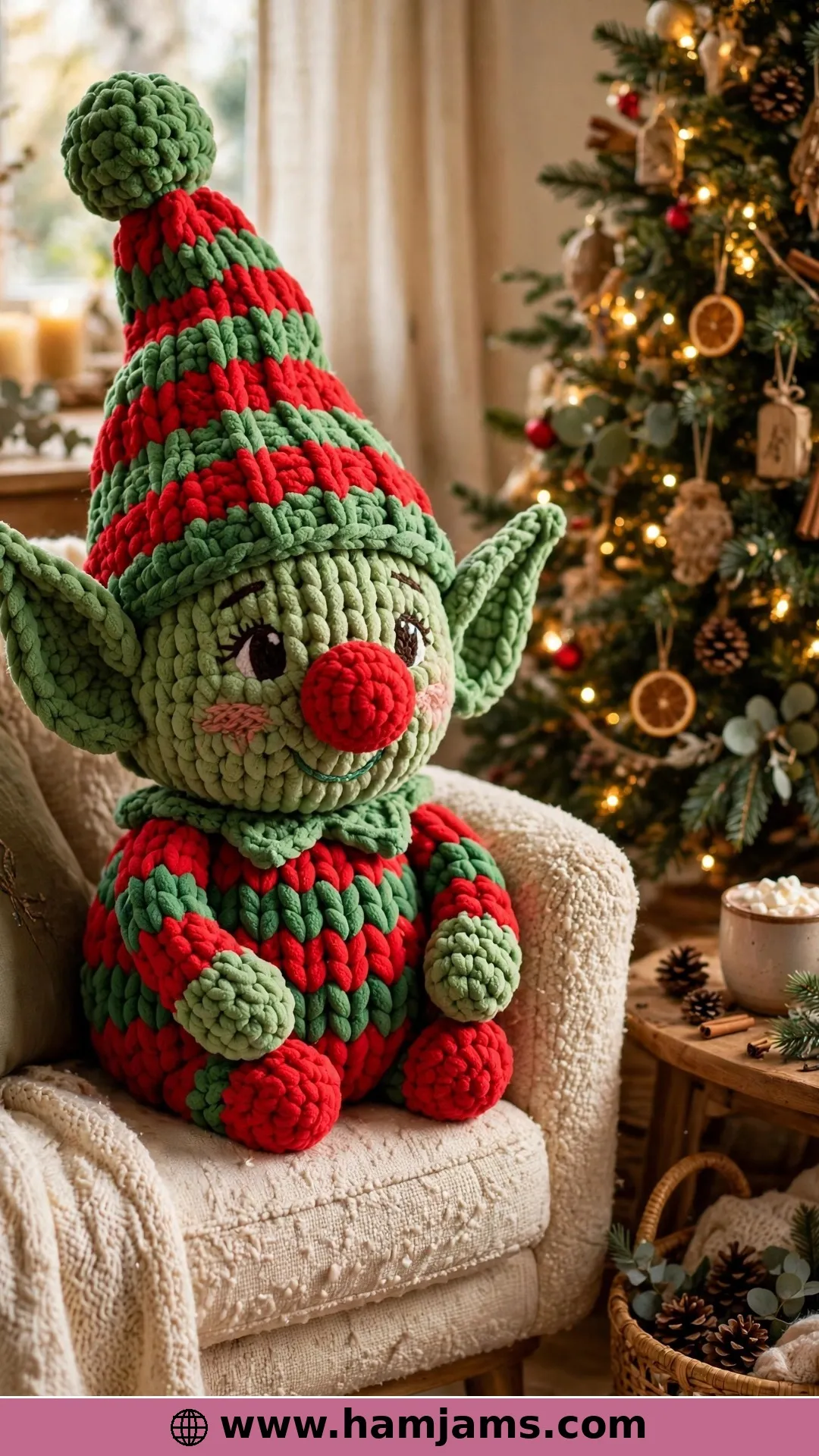 The Big Cuddly Plush Elf