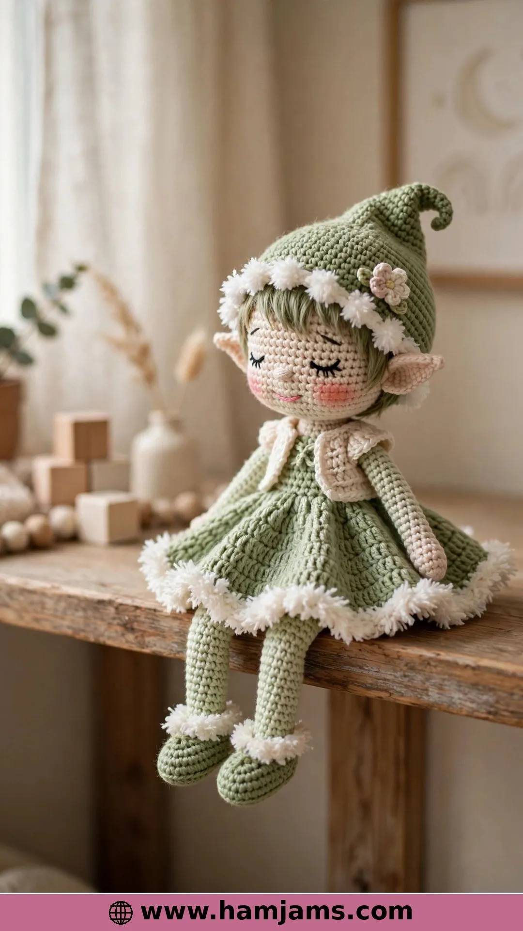 A Sweet Little Elf Pixie Doll