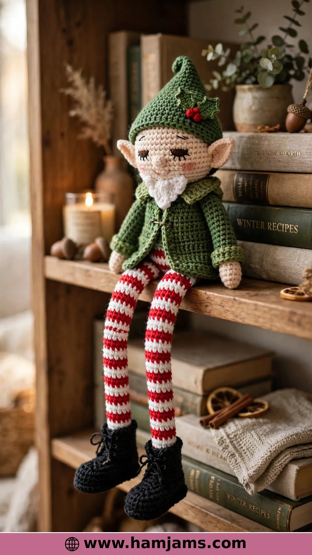 The Shelf-Sitter Elf With Dangly Legs