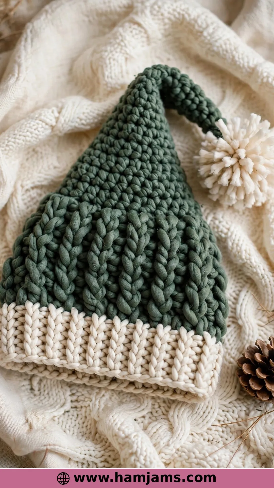The Long-Tail Baby Elf Hat