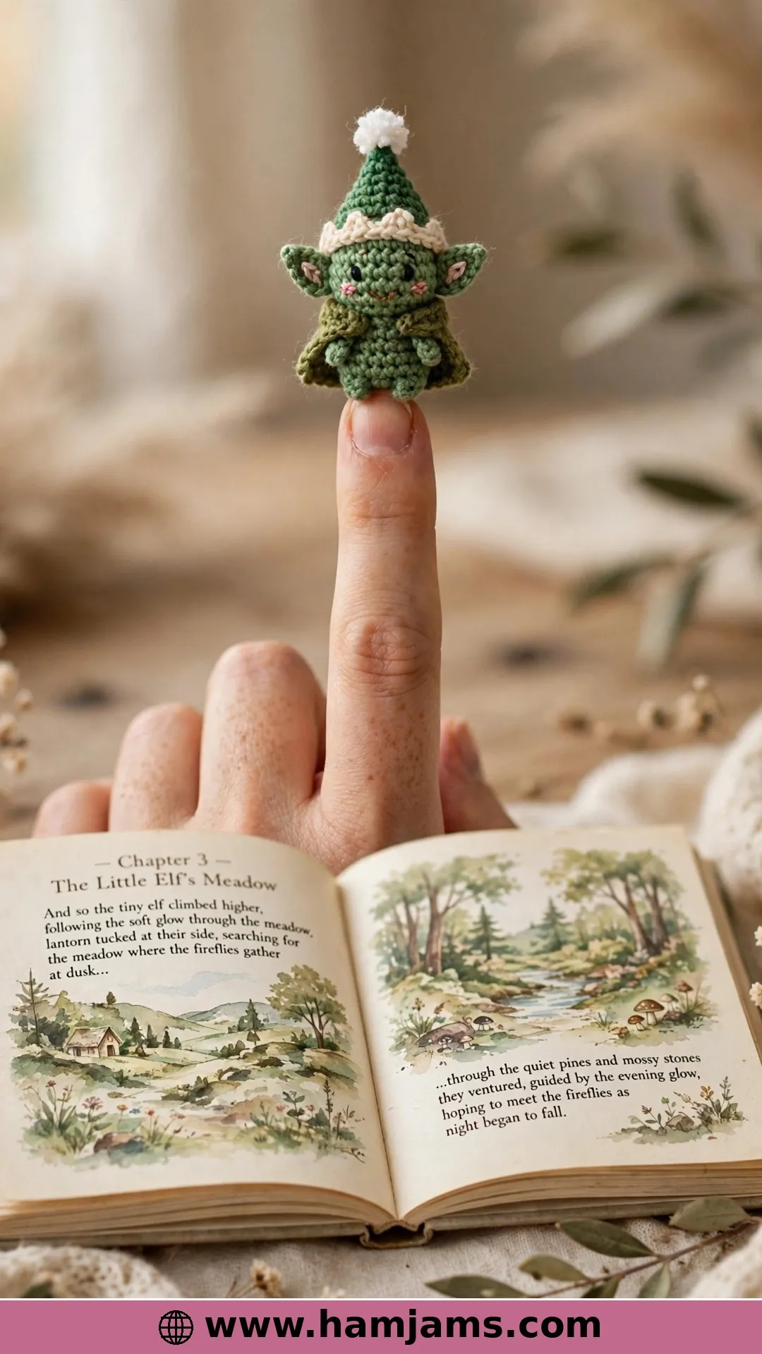 The Elf Finger Puppet