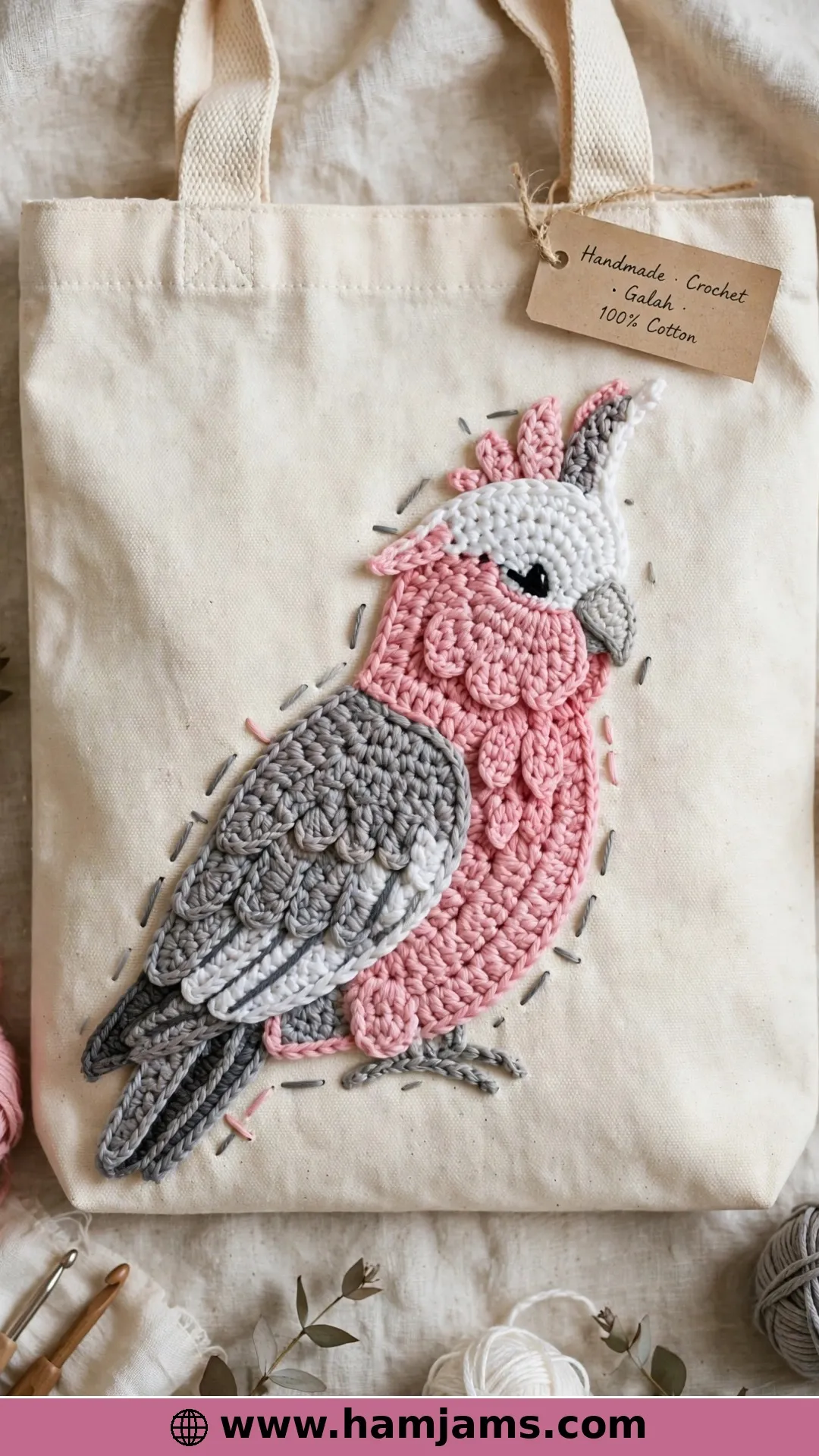 A Galah Applique in UK Terms