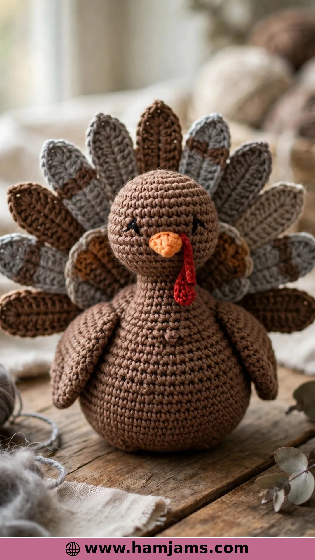 A Big Brown Bird With a Fan of Feathers