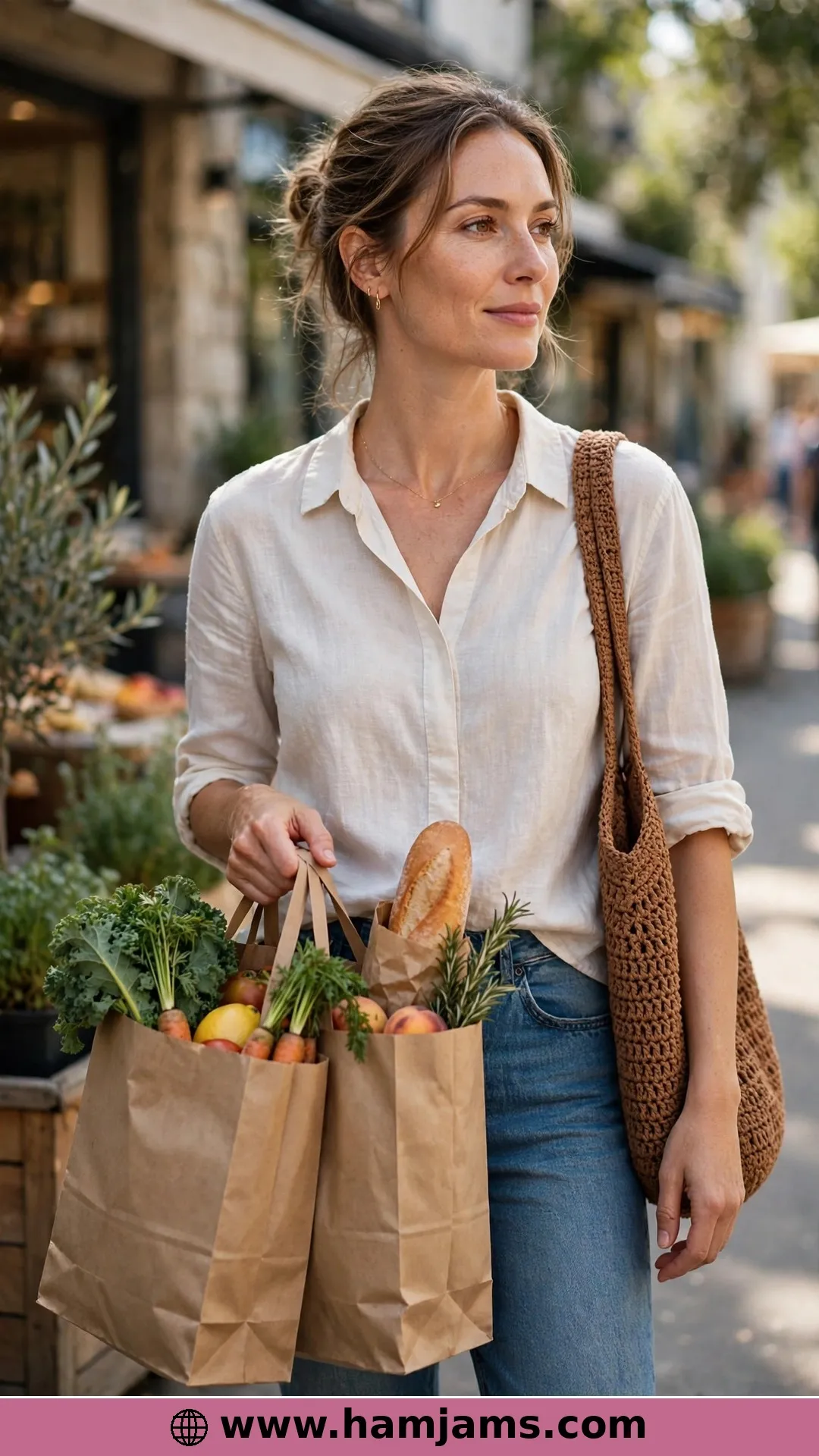 The Eco Tote in Honest Cotton-Linen