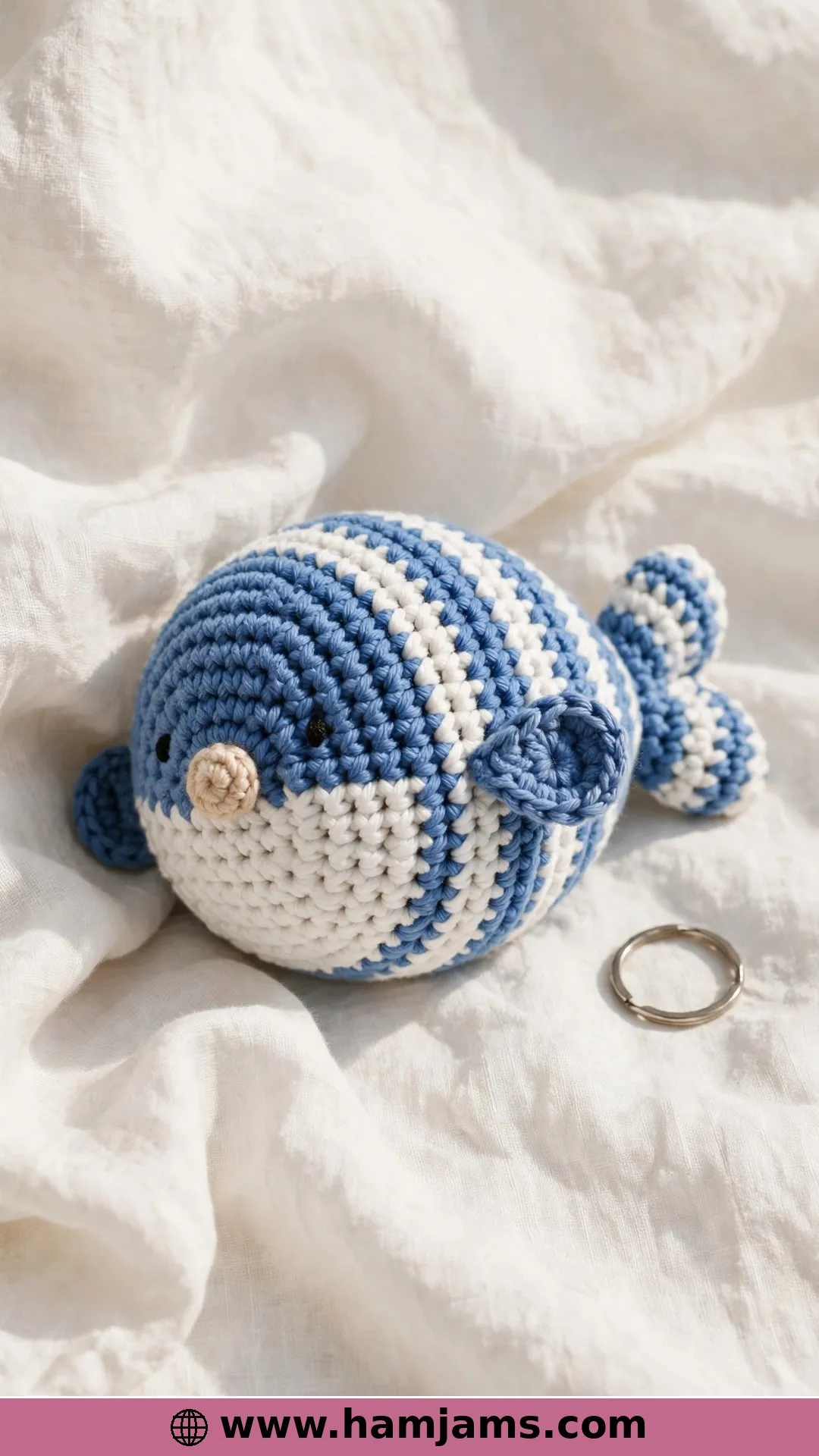 A Chubby Little Fish Keychain