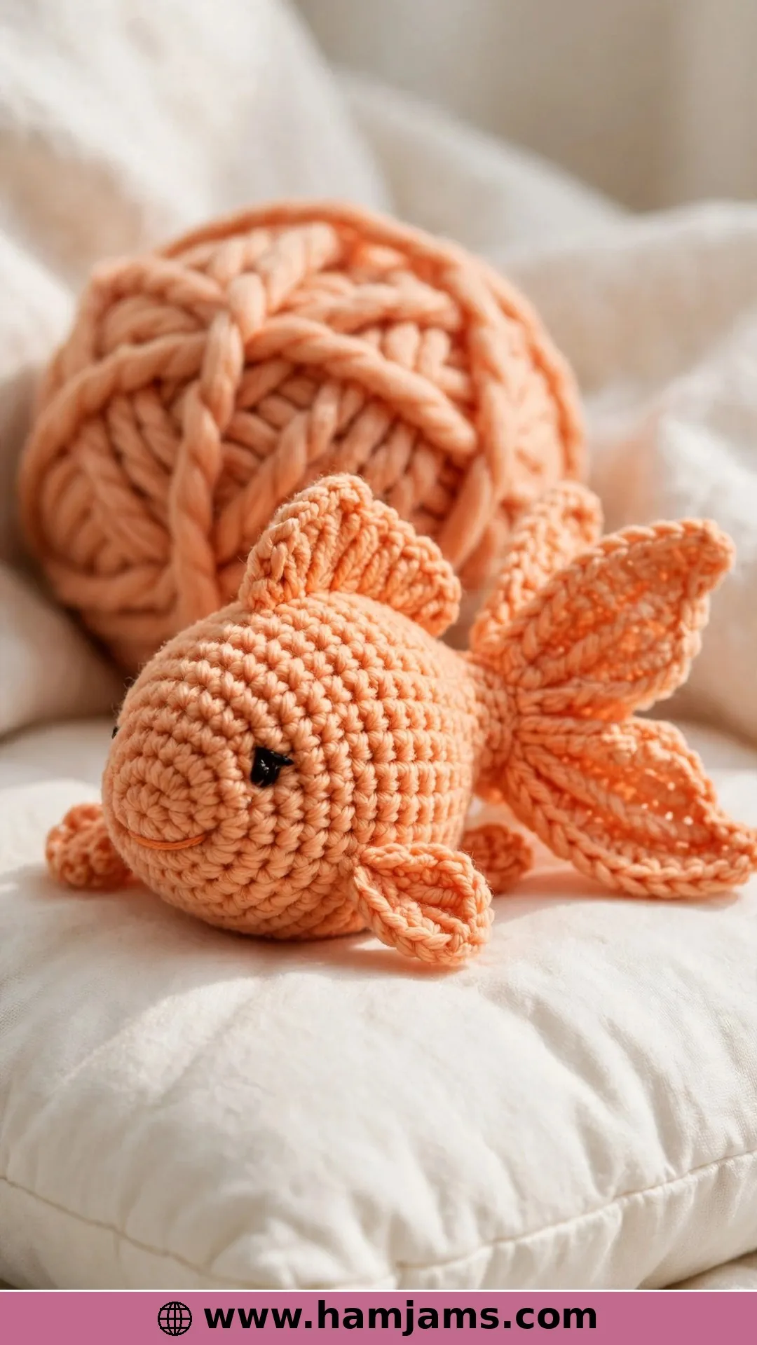 The Jelly Bean Goldfish, No Sewing Required