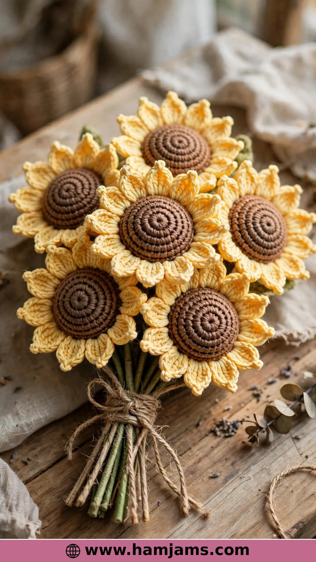 A Sunflower Bouquet That Began as a Wedding Gift