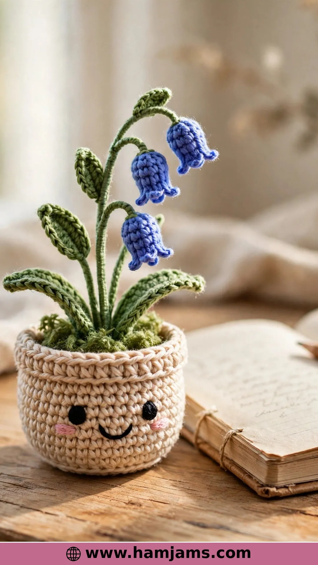 Bluebell Plant – Dangling Bells in a Smiling Pot