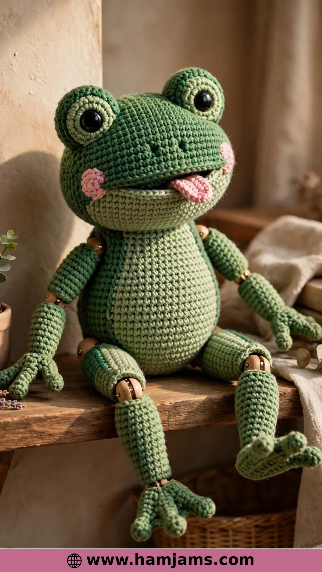 The Big Jointed Frog With Limbs That Really Move