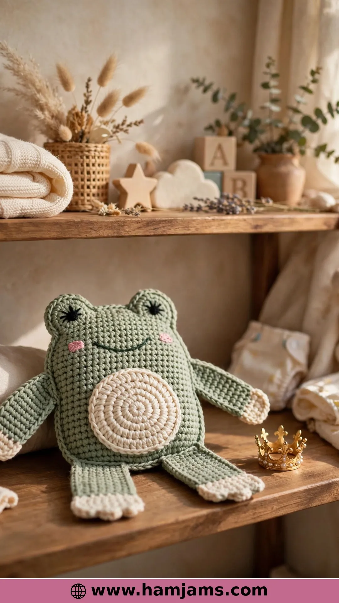 A Ragdoll Frog Prince With a Secret Pocket