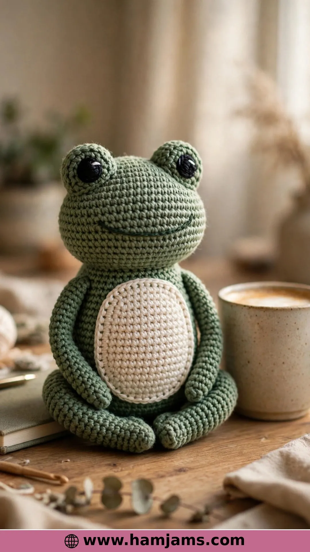 A Classic Little Frog With a Sewn-On Belly Panel