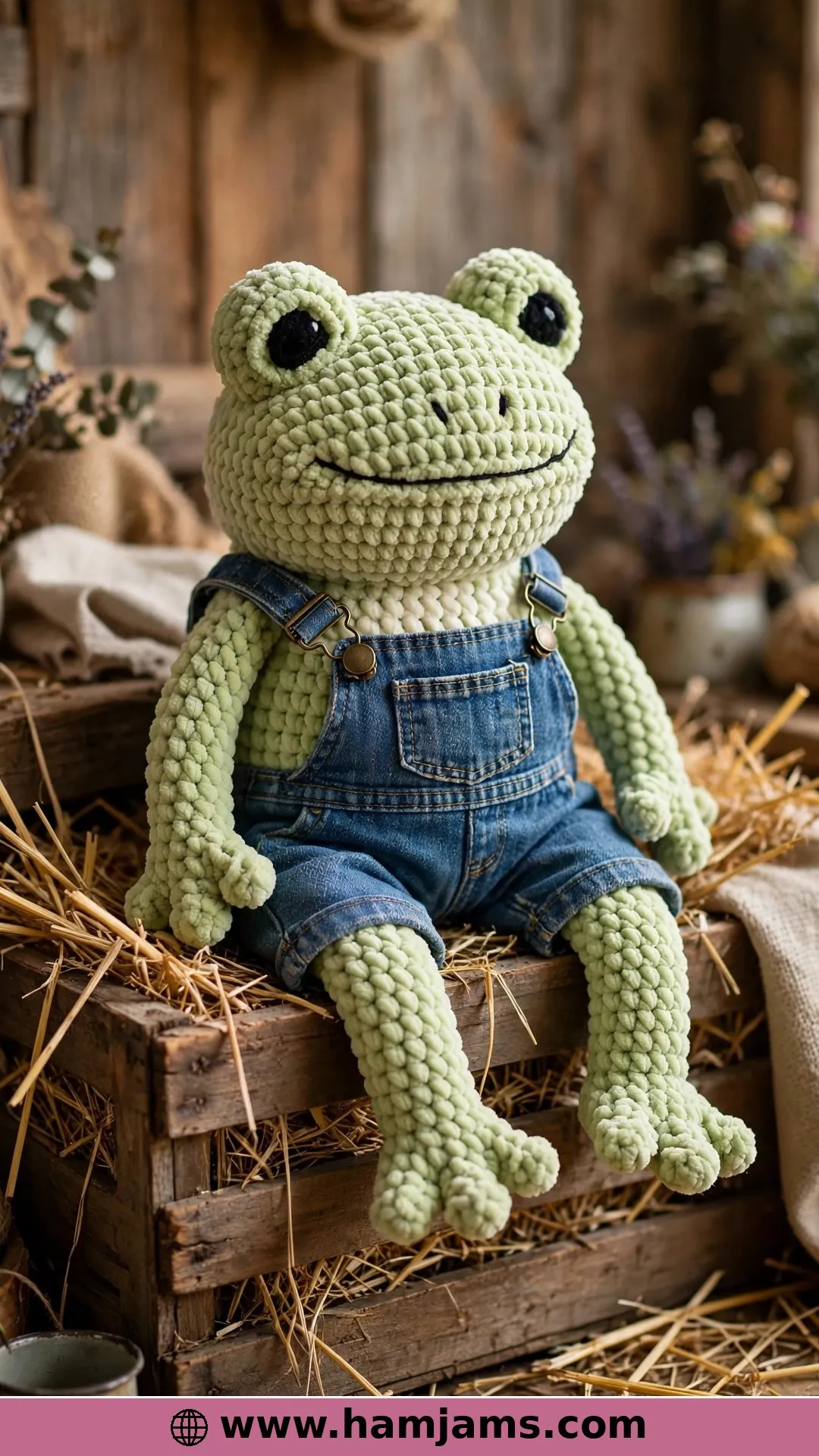 The Frog in Blue Overalls