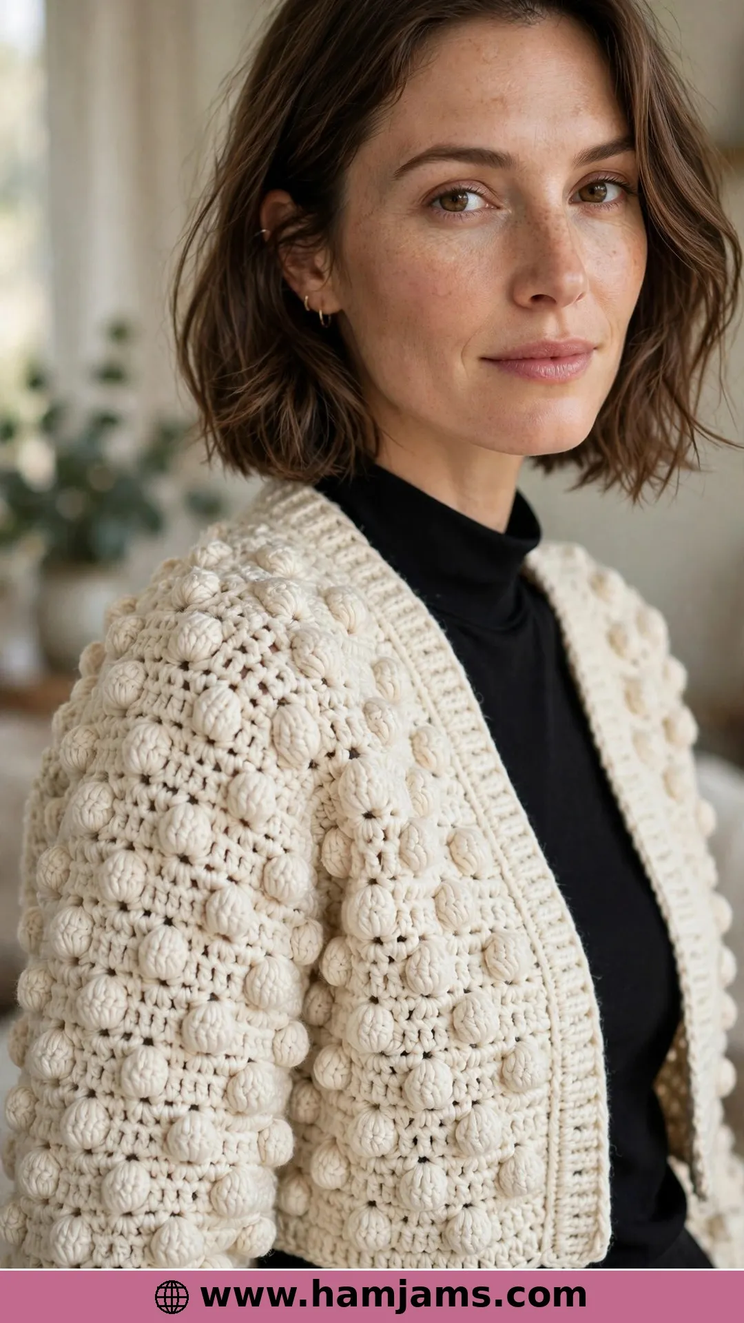 Bobbles All Over, Cropped to Perfection