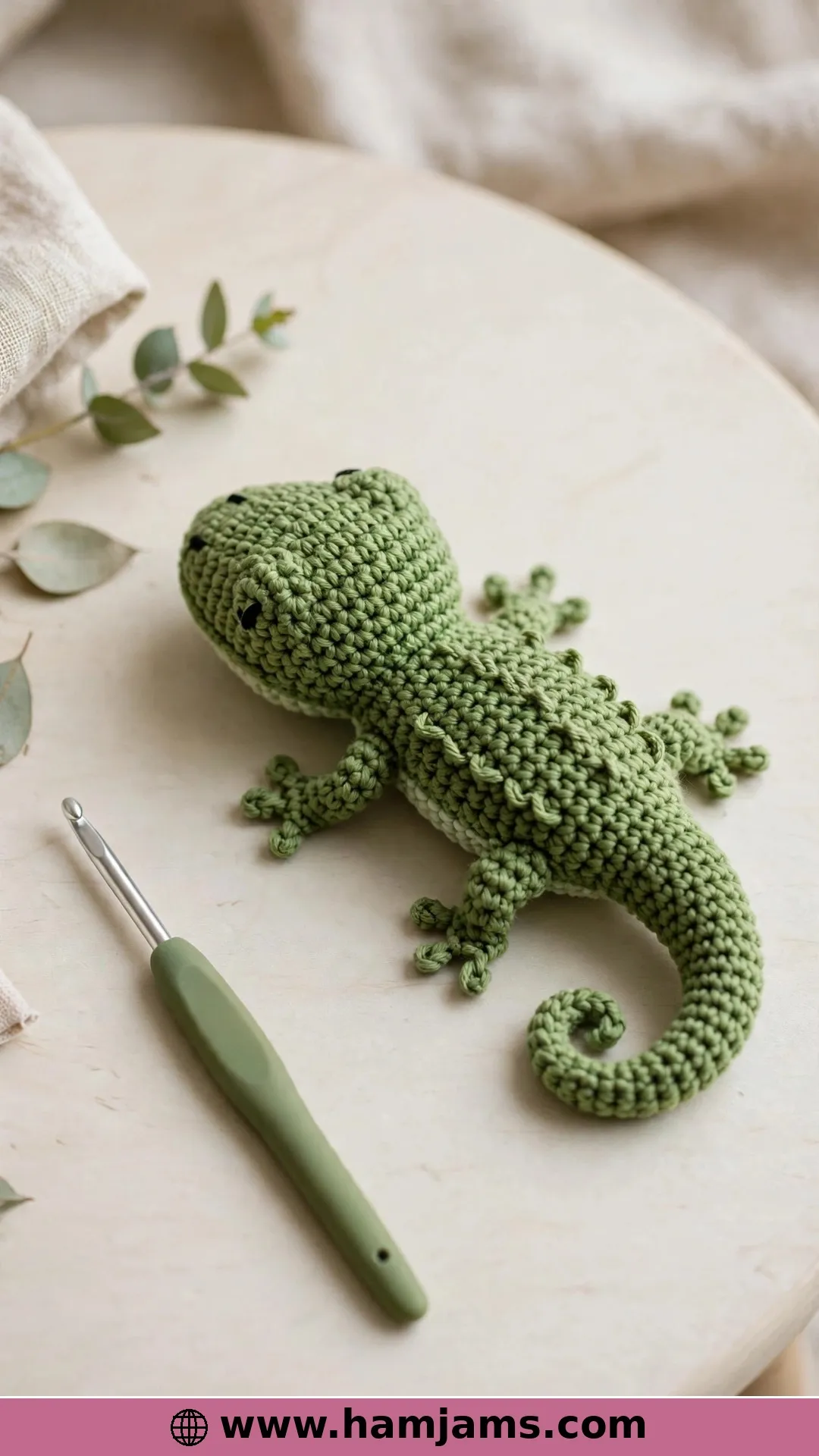 A Gentle Beginner Gecko with Two Pattern Versions