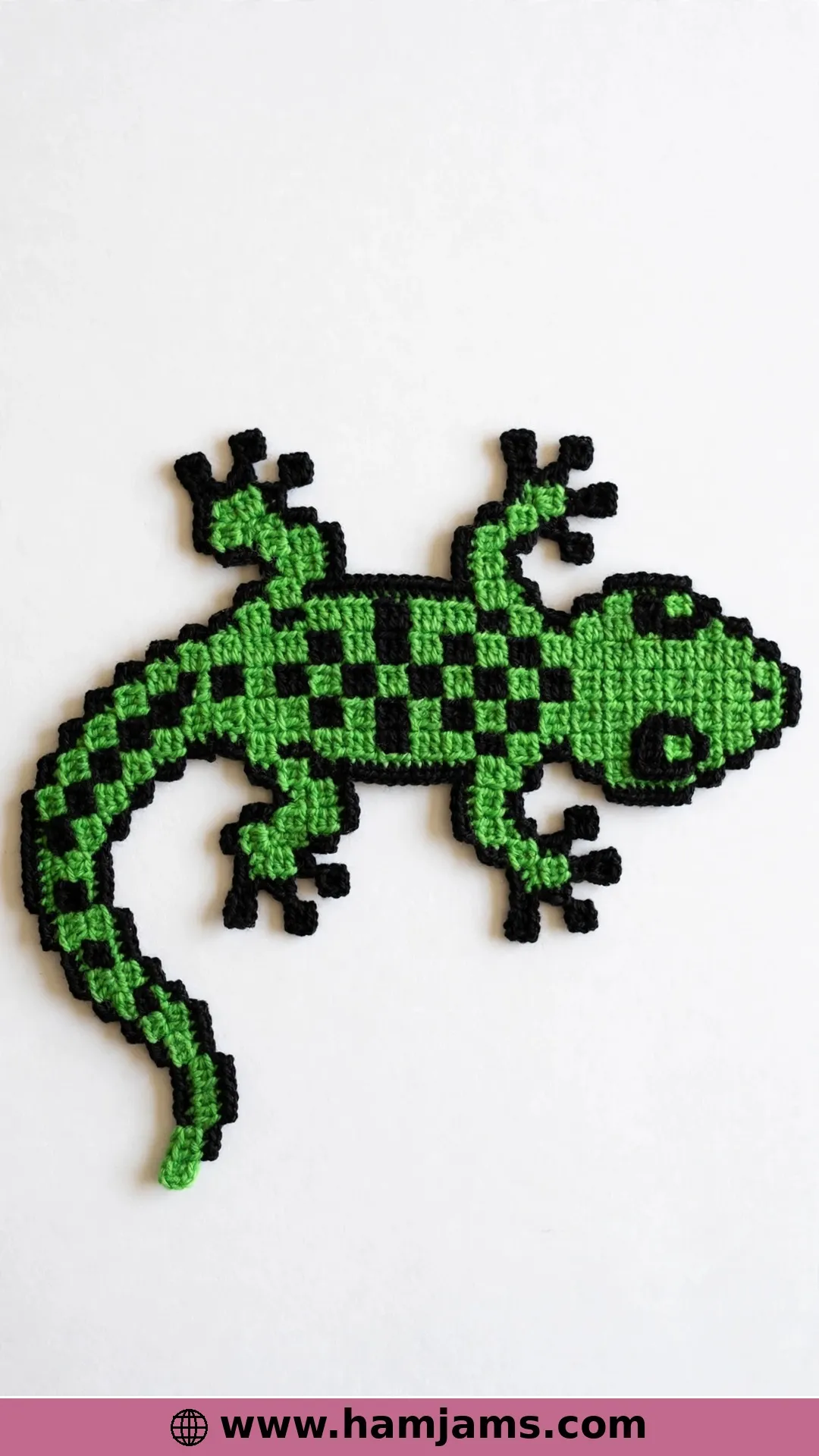 A Gecko Block You Can Build a Blanket From