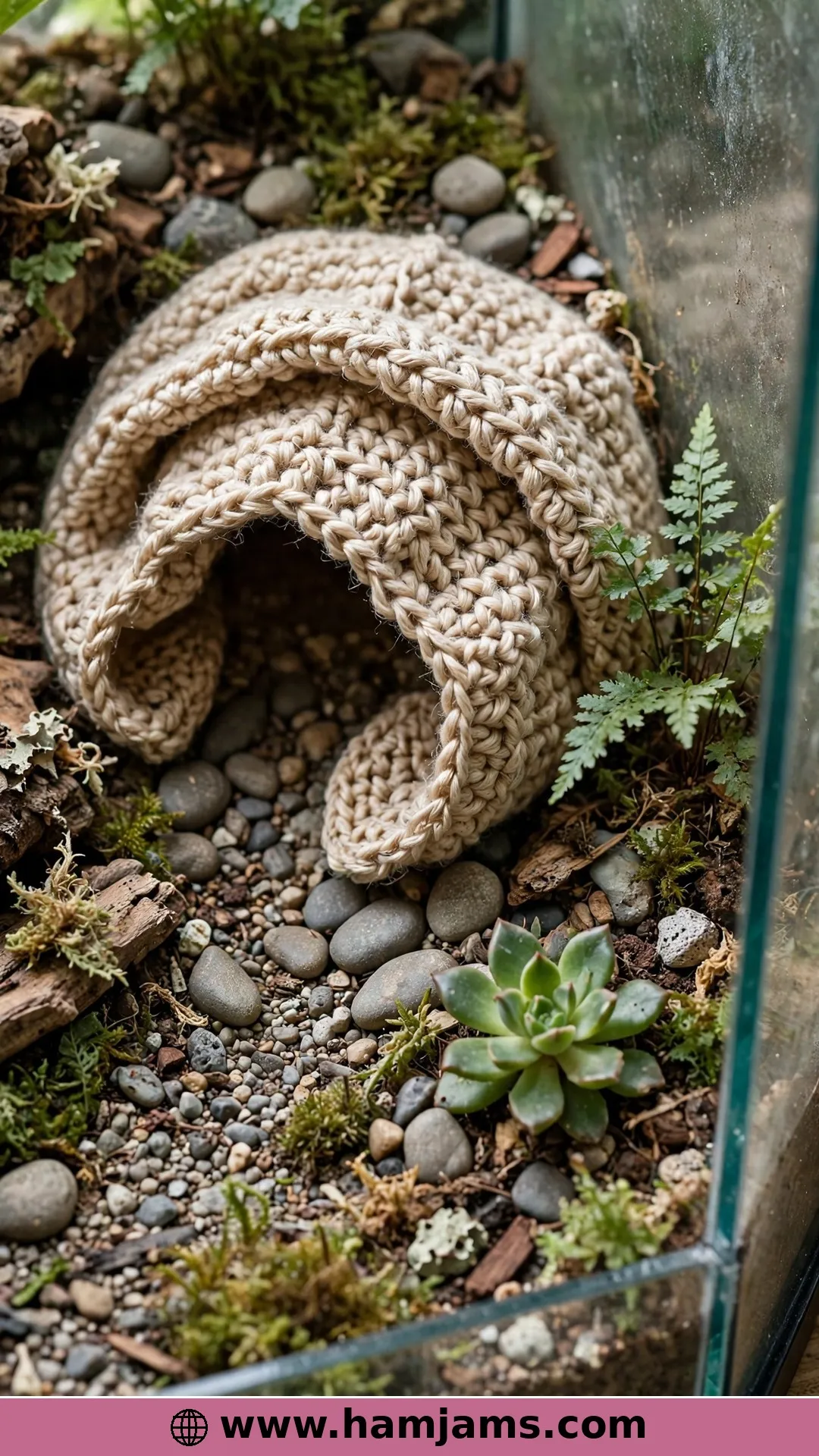 A Cosy Hide for a Real Pet Gecko