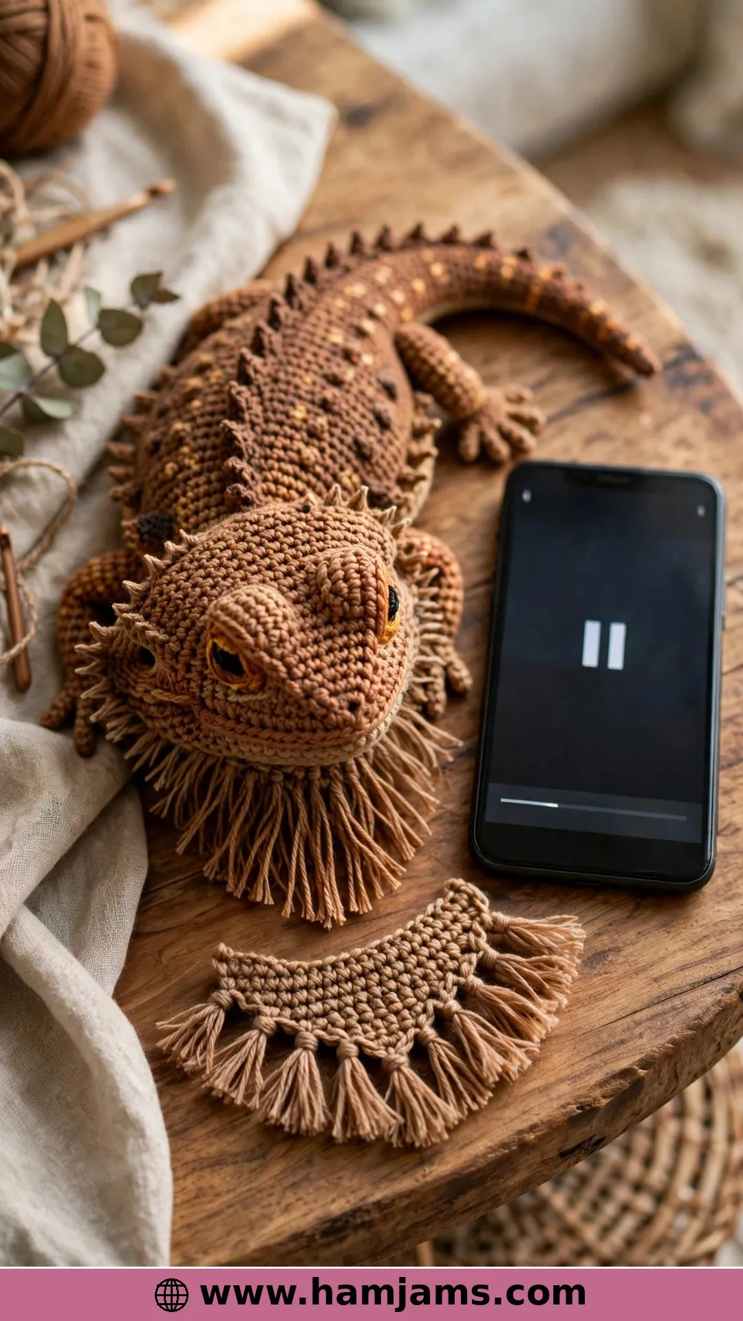 A Bearded Dragon You Learn from Video