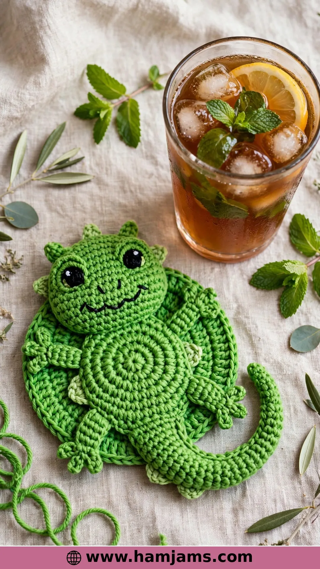 A Tom Lizard Hoppers Coaster from Video