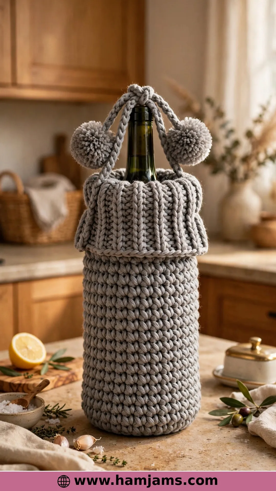 A Super-Bulky Wine Bag You Can Finish Tonight