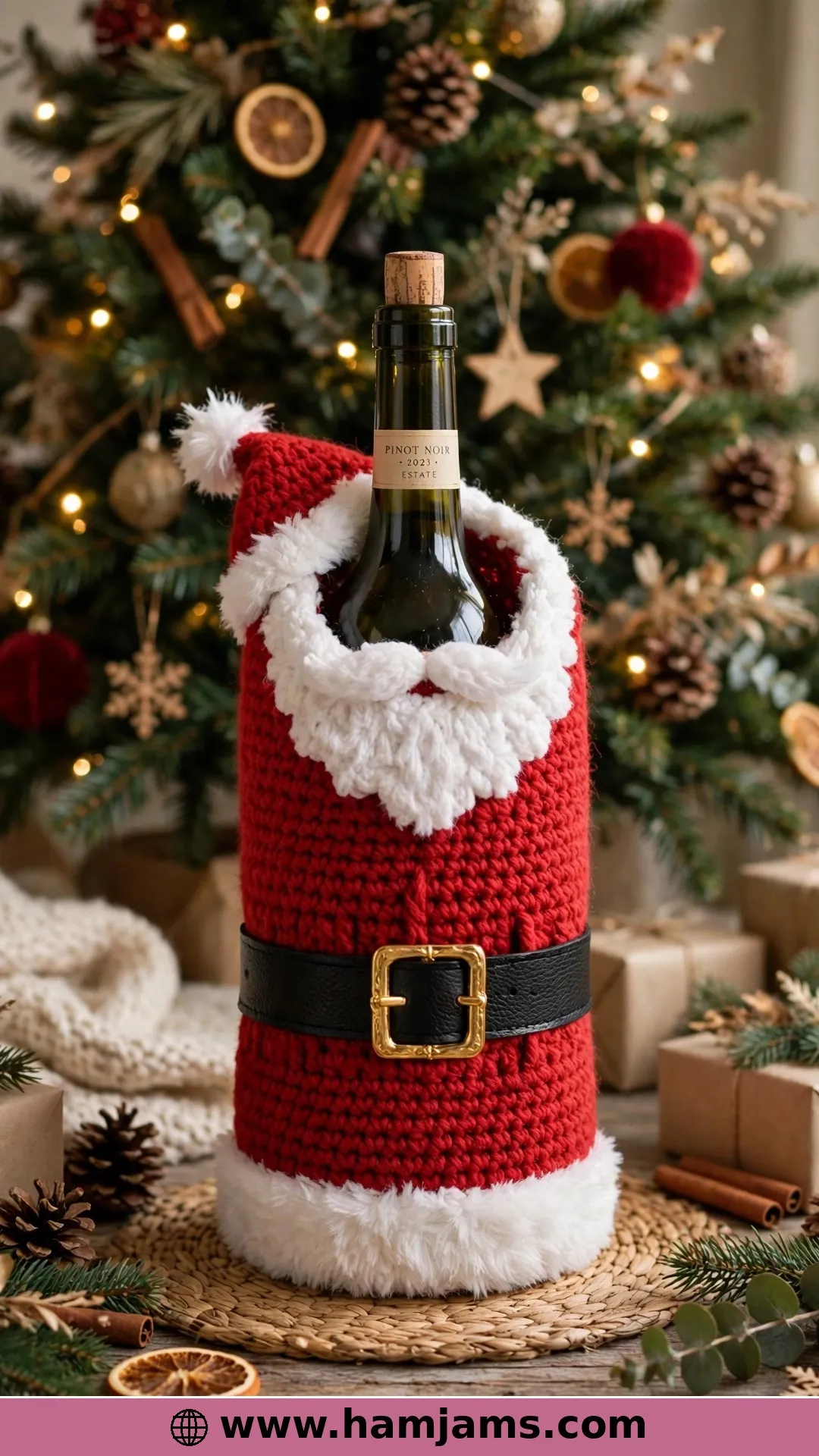 The Felted Santa Tote