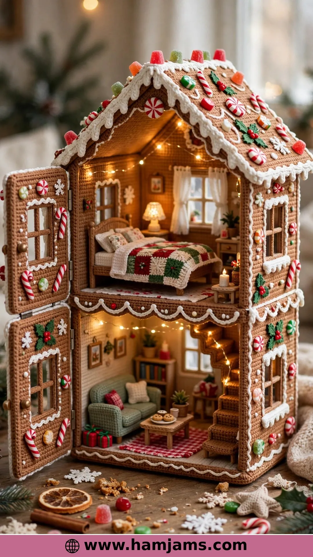 A Whole Two-Storey Doll House to Play In