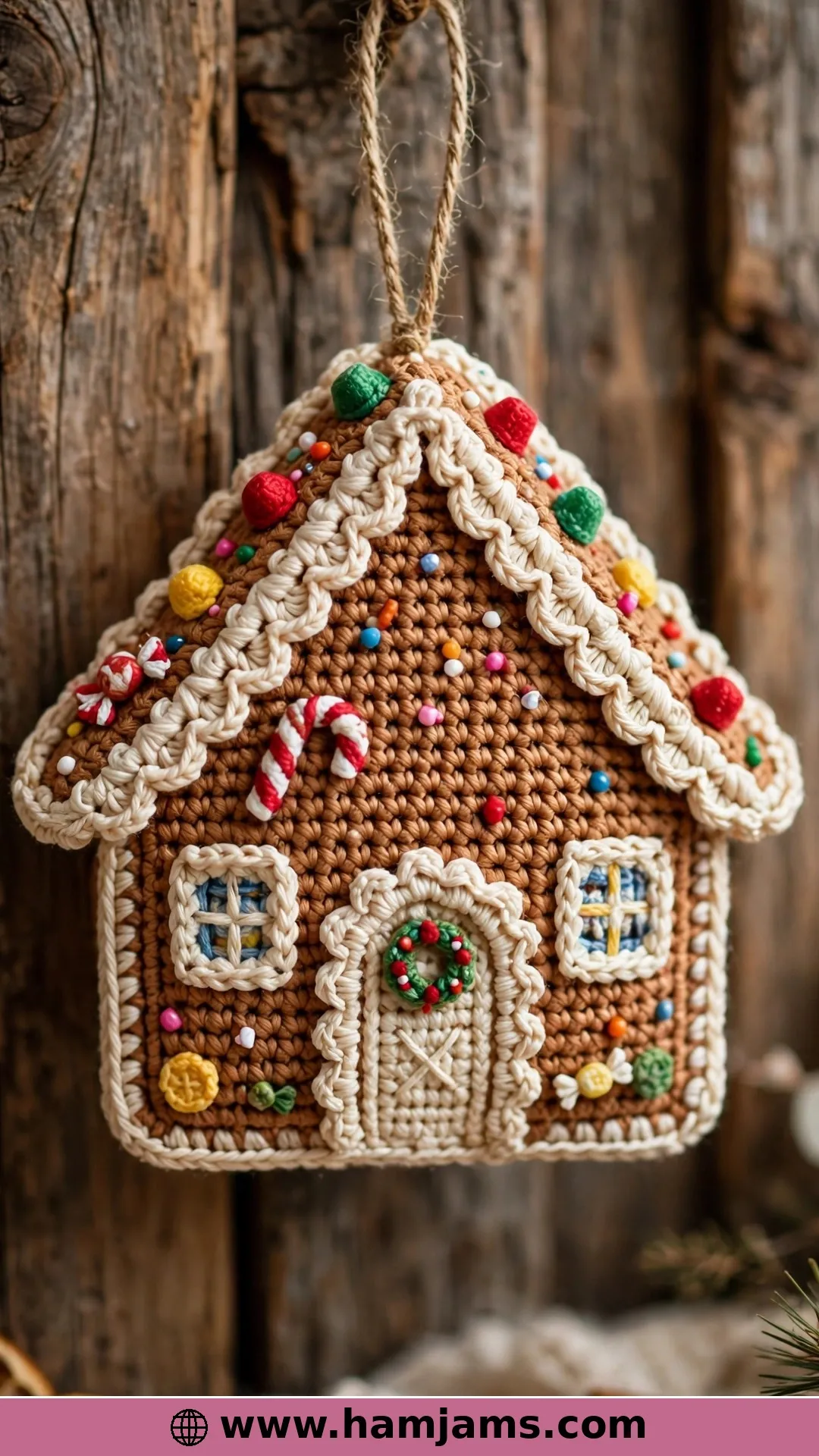 The Photo-Tutorial House, Joined With Cream Edging