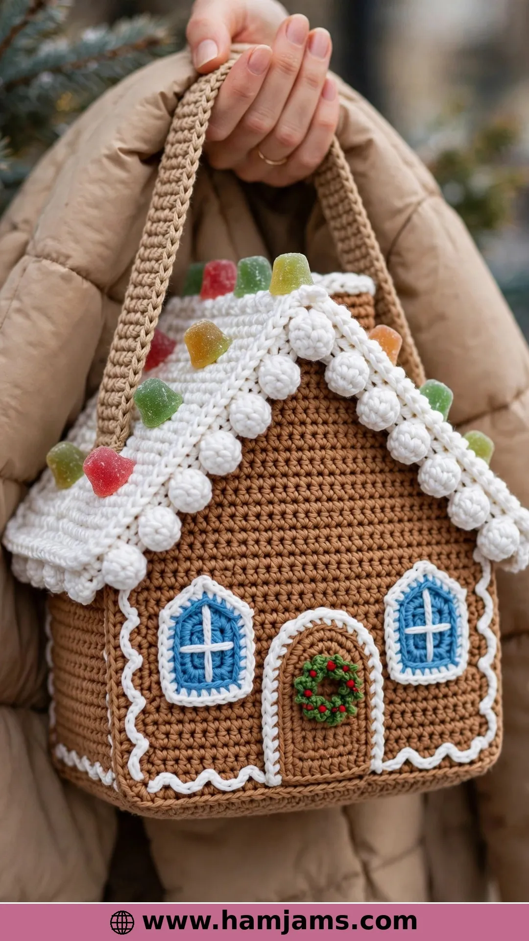 A Proper Bag, Bobble Trim and All