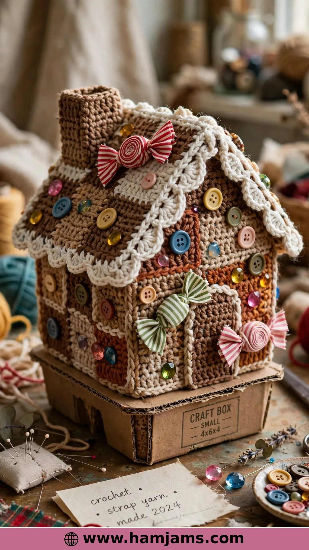 The Thrifty Milk-Carton House From Your Scrap Basket